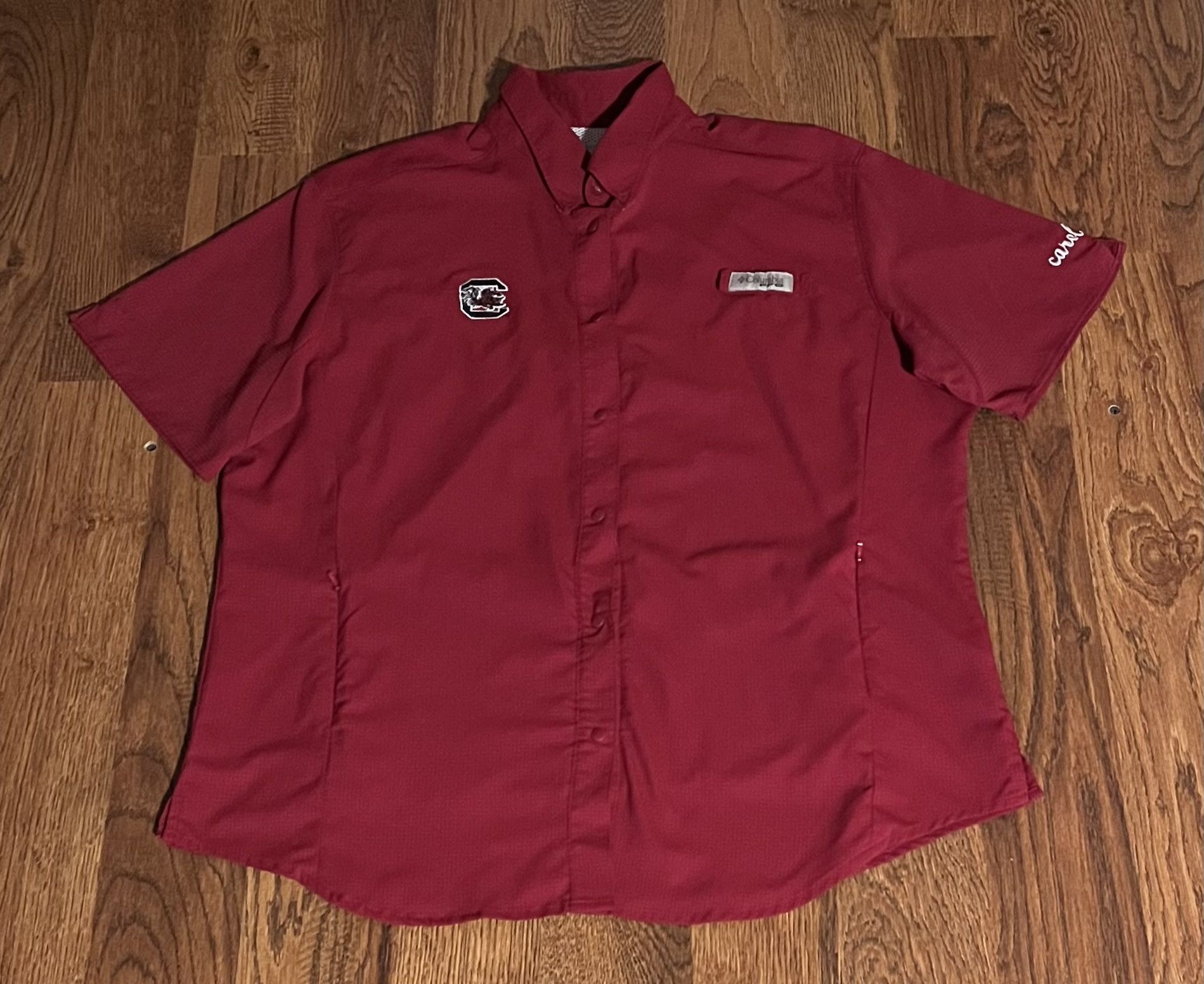 Columbia Columbia PFG South Carolina Gamecocks button up shirt Size XL / US 12-14 / IT 48-50 - 1 Thumbnail
