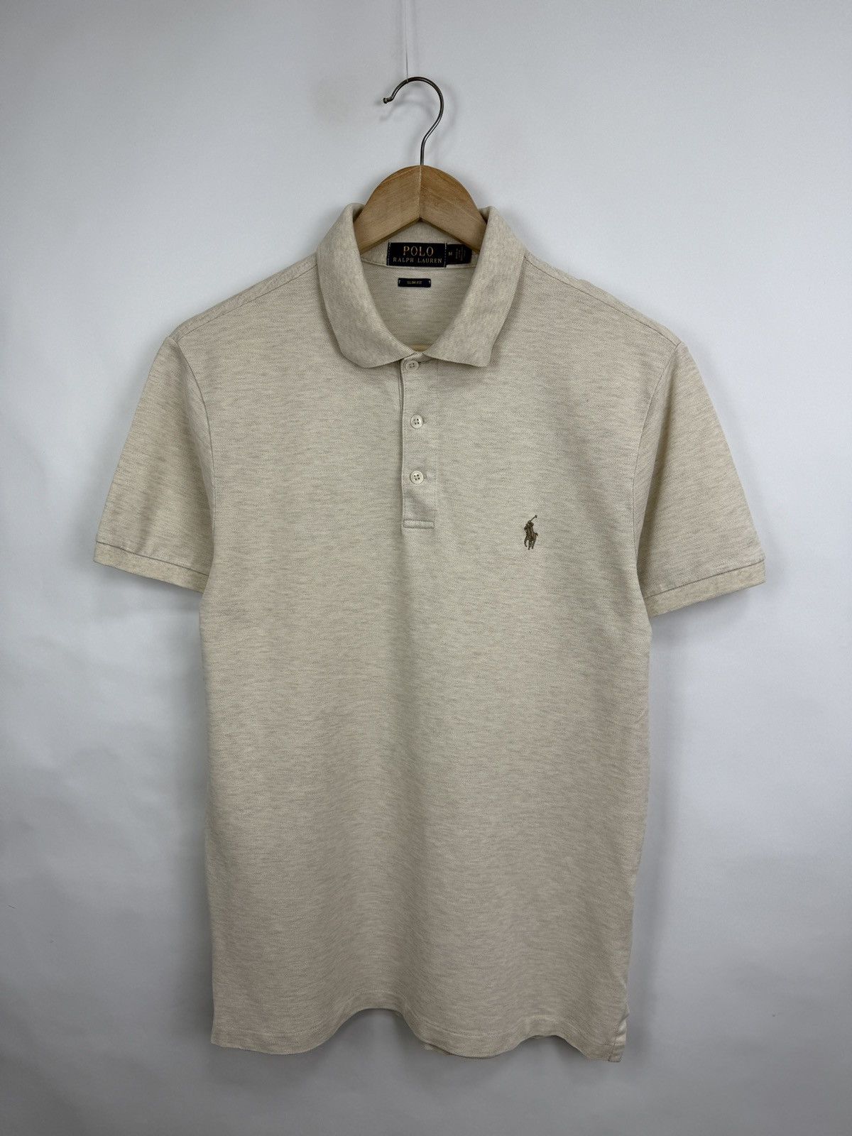 Polo Ralph Lauren 🇺🇸 Polo Ralph Lauren Slim Fit Polo T-Shirt Rare Retro Size US M / EU 48-50 / 2 - 4 Thumbnail