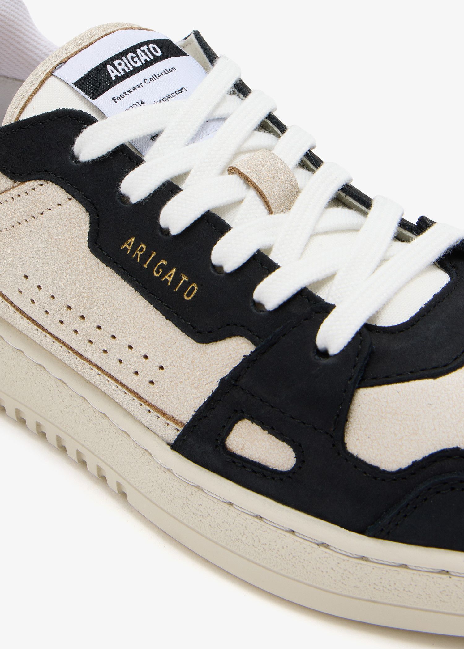 Axel Arigato o1s22i1n0425 Low-Top Sneakers in Black/Beige Size US 6 / IT 36 - 3 Thumbnail