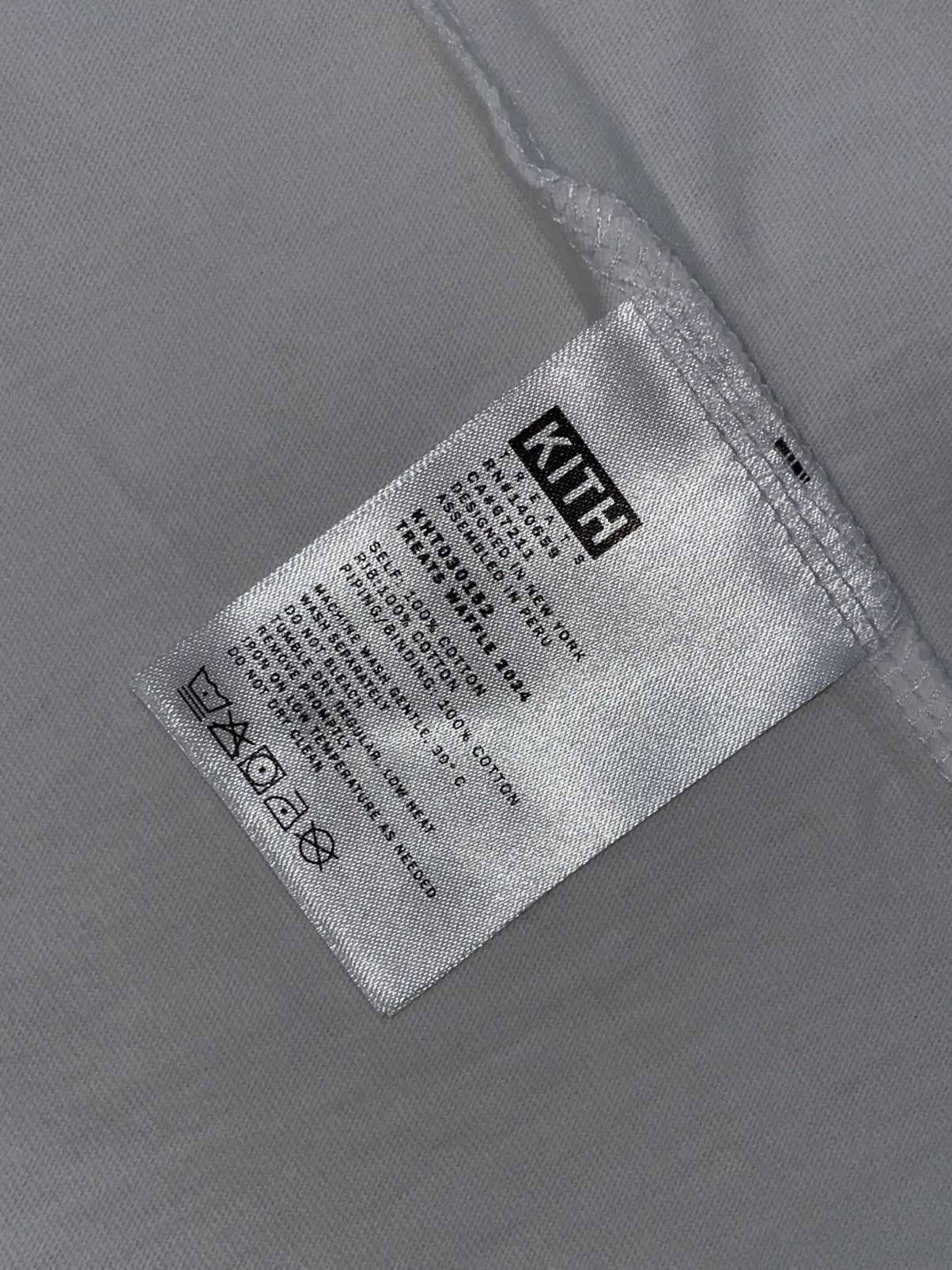 Kith Kith Treats Waffle Vintage Long Sleeve Tee White Size Small Size US S / EU 44-46 / 1 - 5 Thumbnail