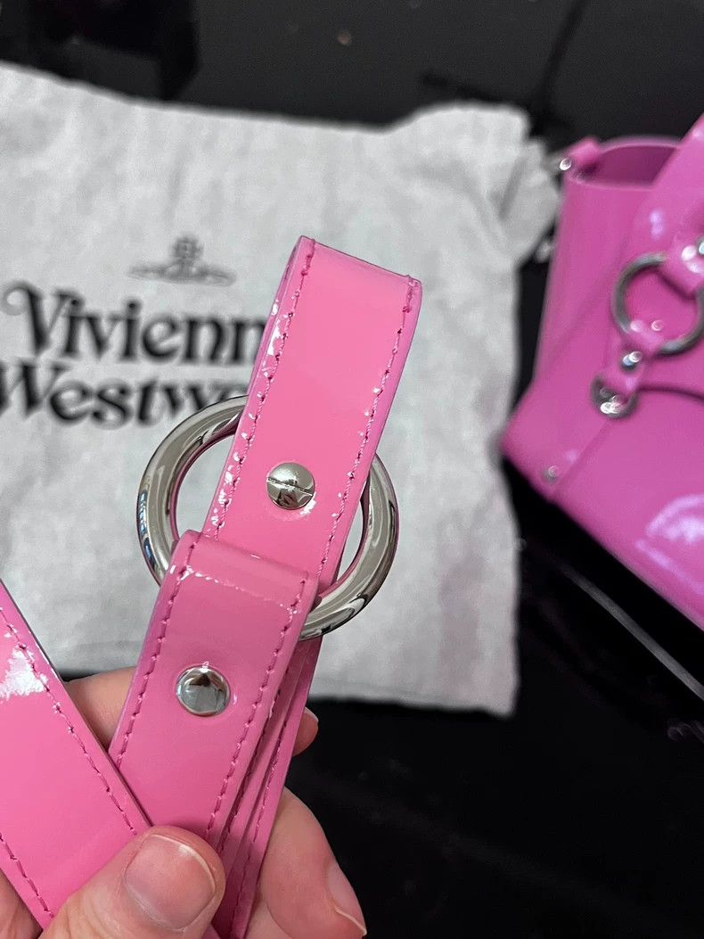 Vivienne Westwood Vivienne Westwood size os Silver logo flap closure cowhide Size ONE SIZE - 4 Thumbnail