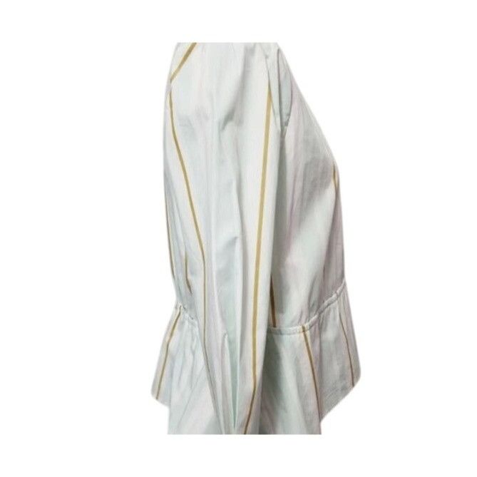 Other Women's Medium stripped Long Sleeve Wrap Top - a New Day MIn Size L / US 10 / IT 46 - 8 Thumbnail
