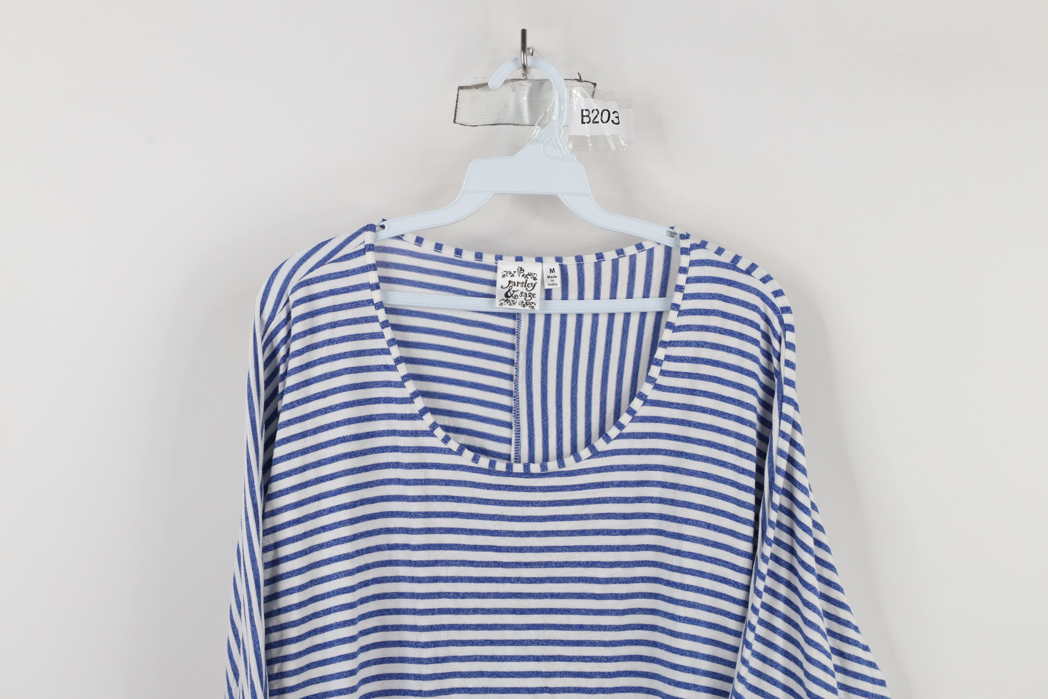 Vintage Vintage Parsley & Sage Lagenlook Oversized Baggy Knit Shirt Size M / US 6-8 / IT 42-44 - 2 Thumbnail