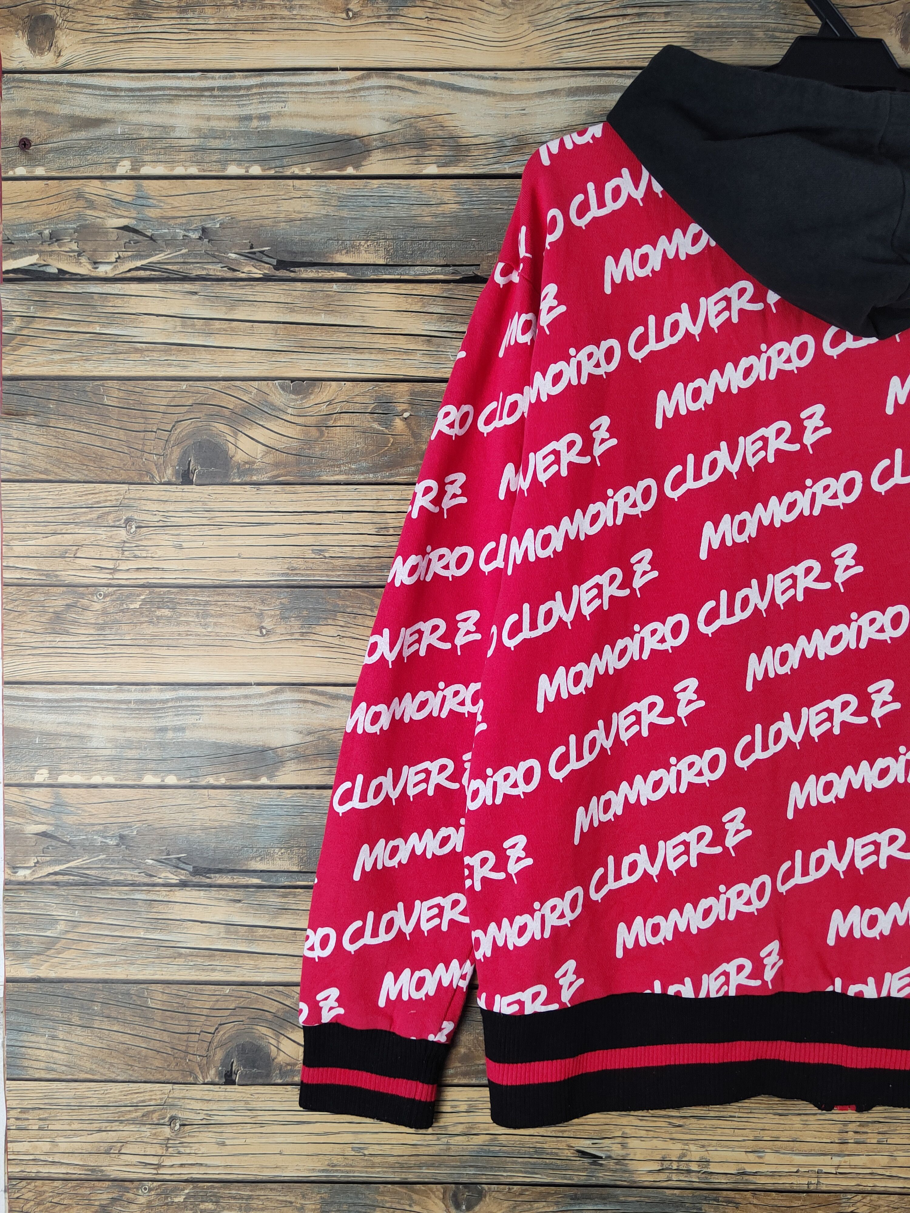 Anime DL Momoiro Clover Z Red Black Hoodie Sweaters #2495 Size US L / EU 52-54 / 3 - 8 Thumbnail