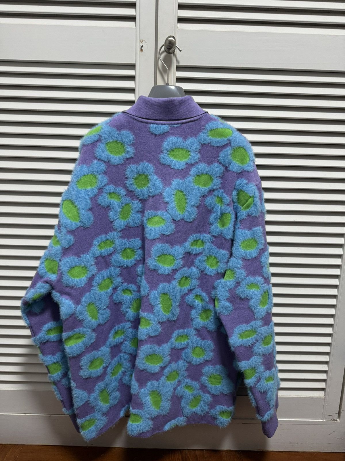 Jacquemus Purple Neve Button On Knitted Sweater Size US L / EU 52-54 / 3 - 2 Thumbnail