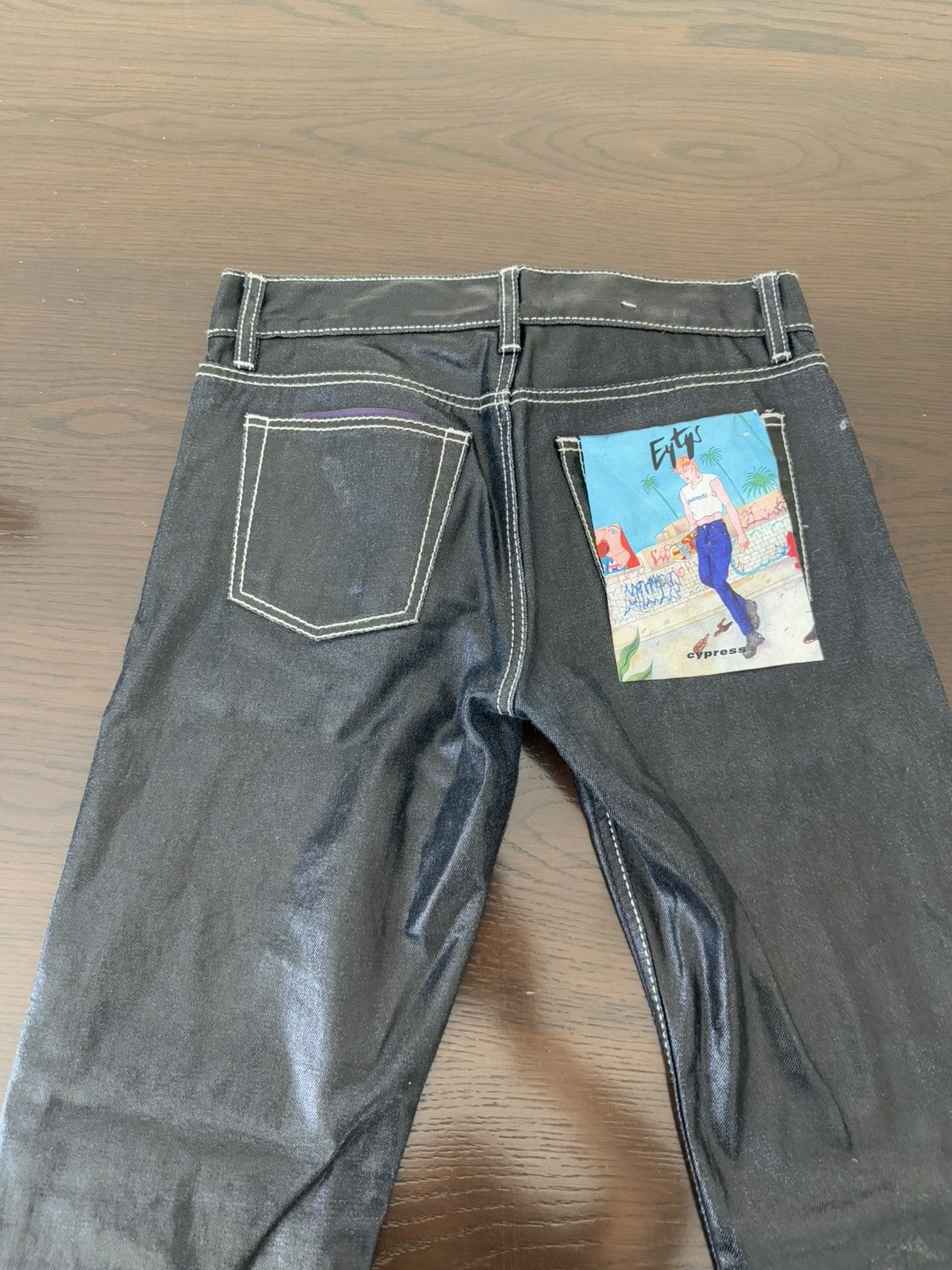 Eytys EYTYS CYPRESS TAR BLACK STRAIGHT FIT JEANS Size US 30 / EU 46 - 8 Thumbnail