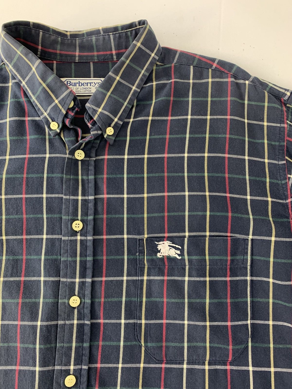 Burberry 90s Burberrys Of London Checked Button Up Shirt Size US XL / EU 56 / 4 - 4 Thumbnail