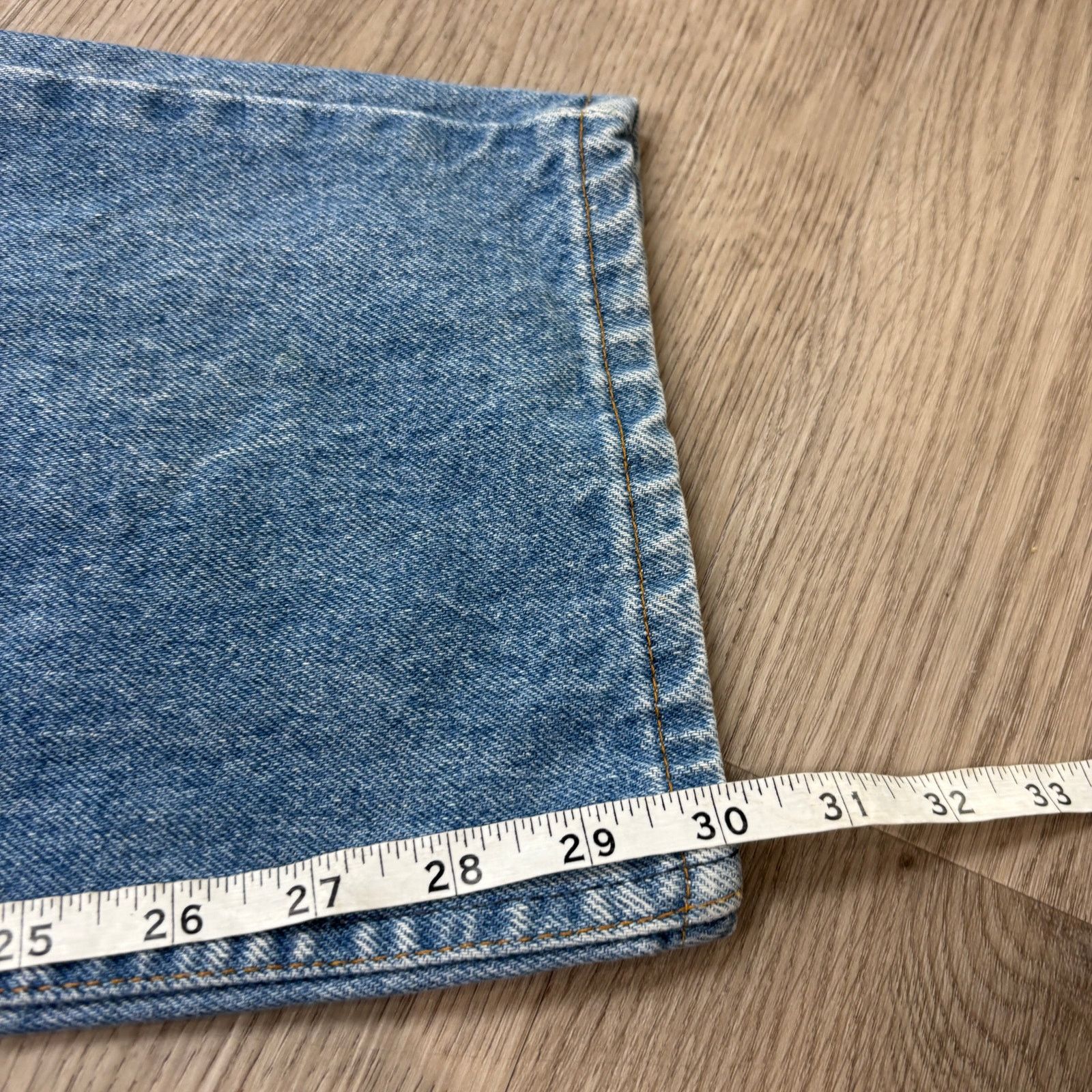 Levi's × Vintage Vintage 80s Levi's 505 Orange Tab Straight Leg Jeans 36x30 Size US 36 / EU 52 - 9 Thumbnail