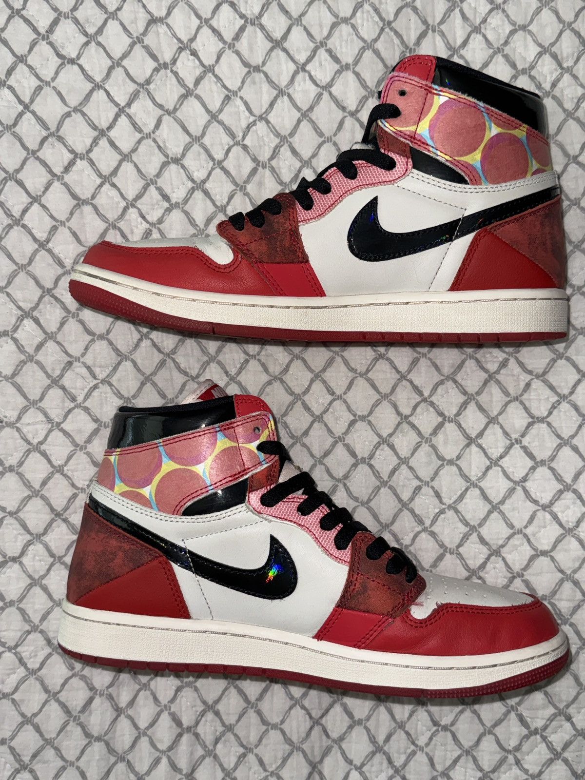 Jordan Brand Jordan 1 Retro High ‘ Spider-man Across the Spider-verse ’ Size US 9 / EU 42 - 2 Thumbnail