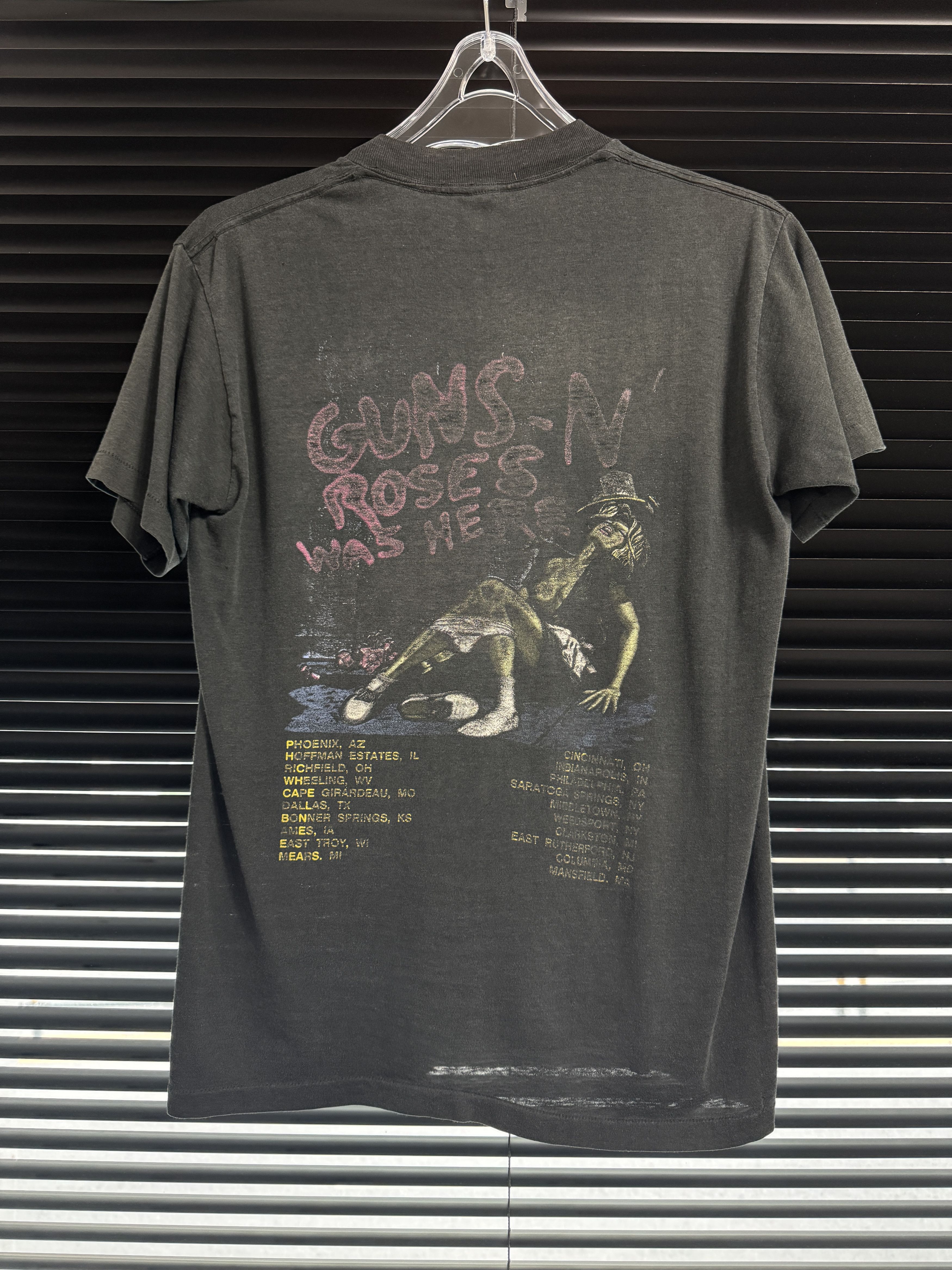 Band Tees Vintage 80s Guns N Roses Shirt Size US L / EU 52-54 / 3 - 2 Thumbnail