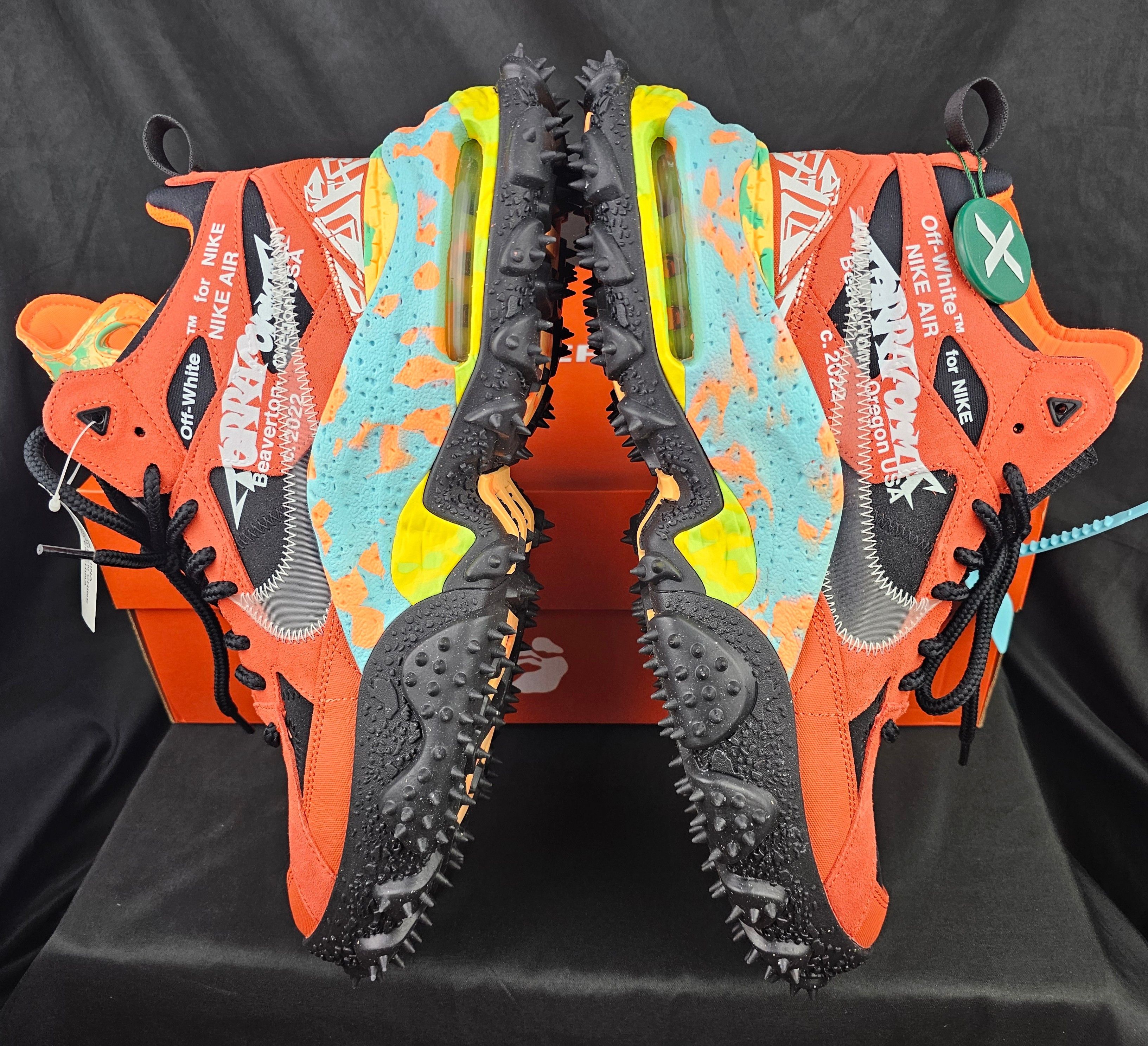 Nike × Off-White Nike x Off-White Air Terra Forma Mantra Orange Men's NEW Size US 13 / EU 46 - 5 Thumbnail