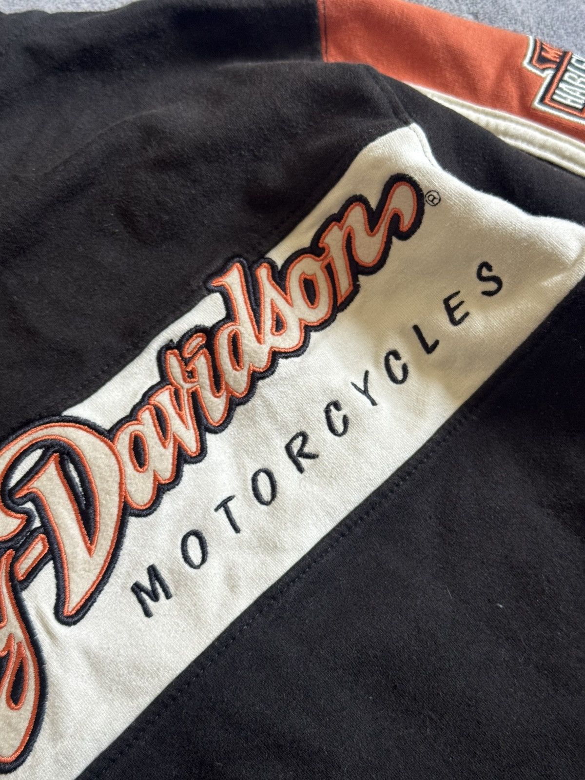 Harley Davidson Harley Davidson S zip turtleneck pullover sweater knit faded Size S / US 4 / IT 40 - 6 Thumbnail