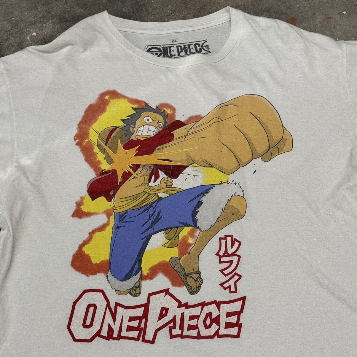 Japanese Brand Luffy One Piece Anime Size US XL / EU 56 / 4 - 2 Thumbnail