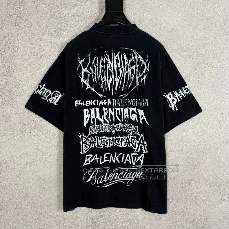 Balenciaga Balenciaga Dragon Year Limited Graffiti Printed Letter Sho Size US S / EU 44-46 / 1 - 2 Thumbnail