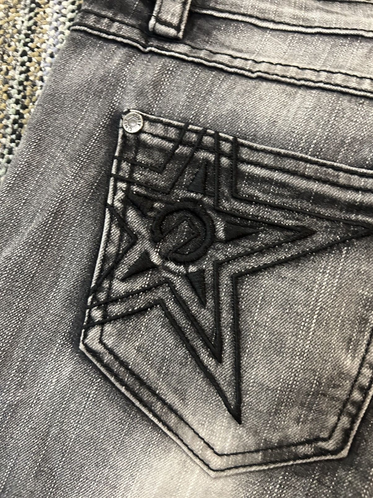 Vintage Vintage UNIT Jeans Size 32" / US 10 / IT 46 - 5 Thumbnail