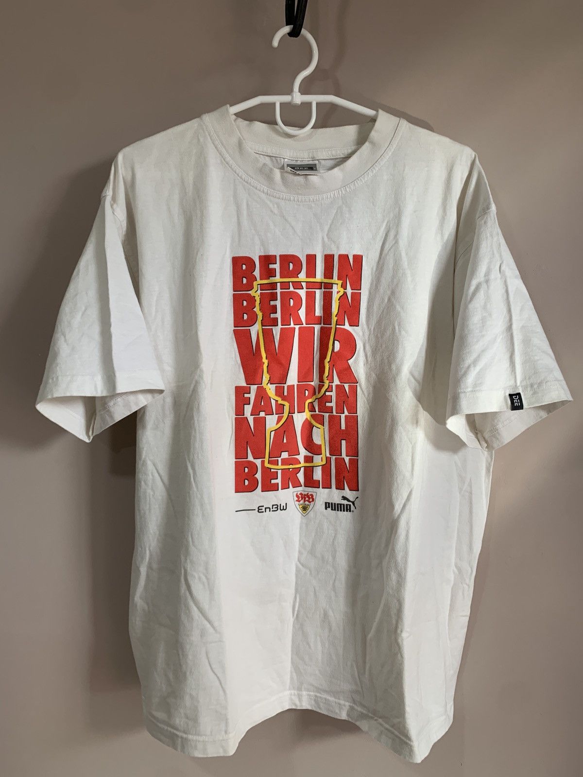 Vintage VFB Stuttgart Vintage Football T Shirt Retro Size XL Size US XL / EU 56 / 4 - 1 Thumbnail