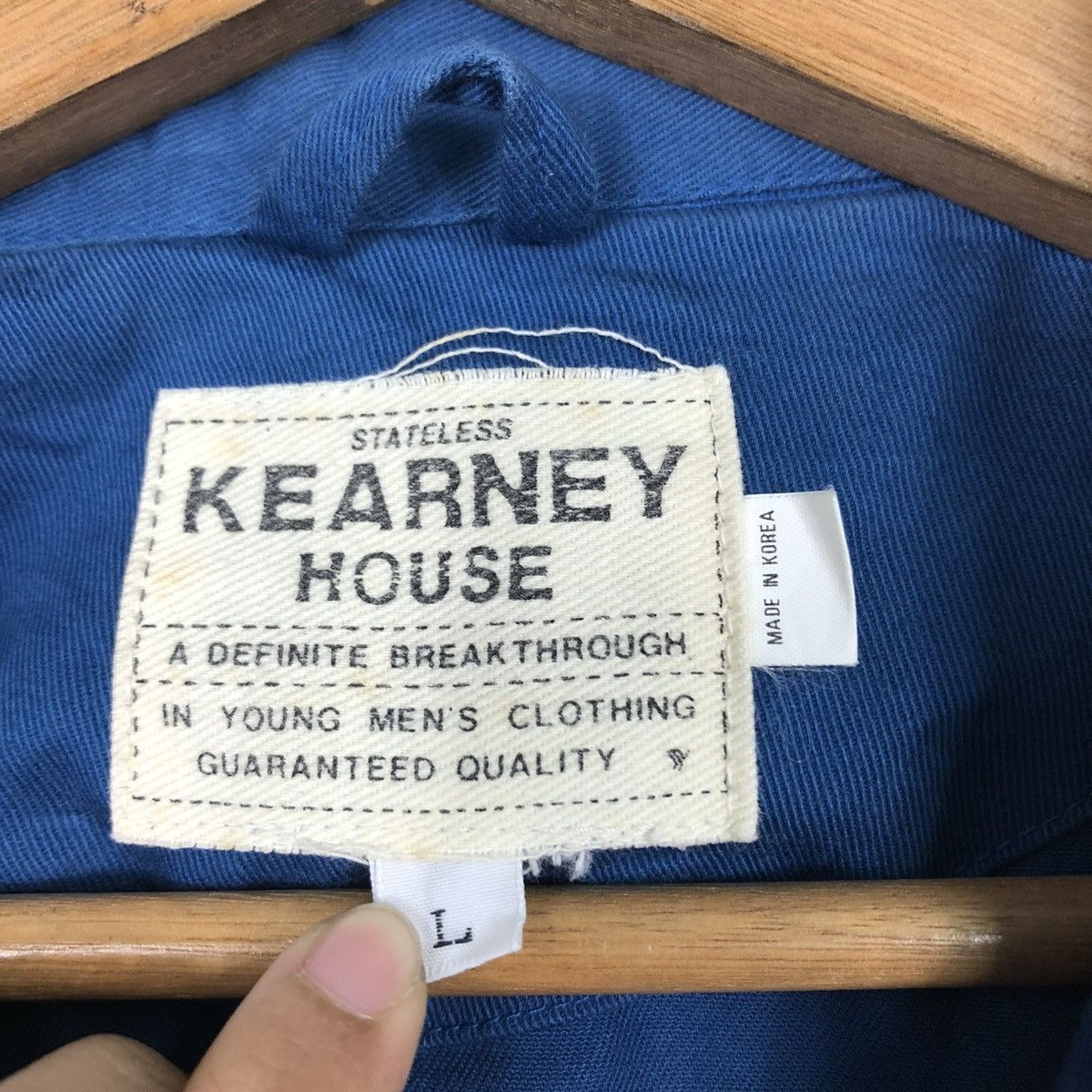 Japanese Brand 🔥VINTAGE BOMBER JACKET BIKER KEARNEY HOUSE ISSEY MIYAKE Size US L / EU 52-54 / 3 - 20 Thumbnail