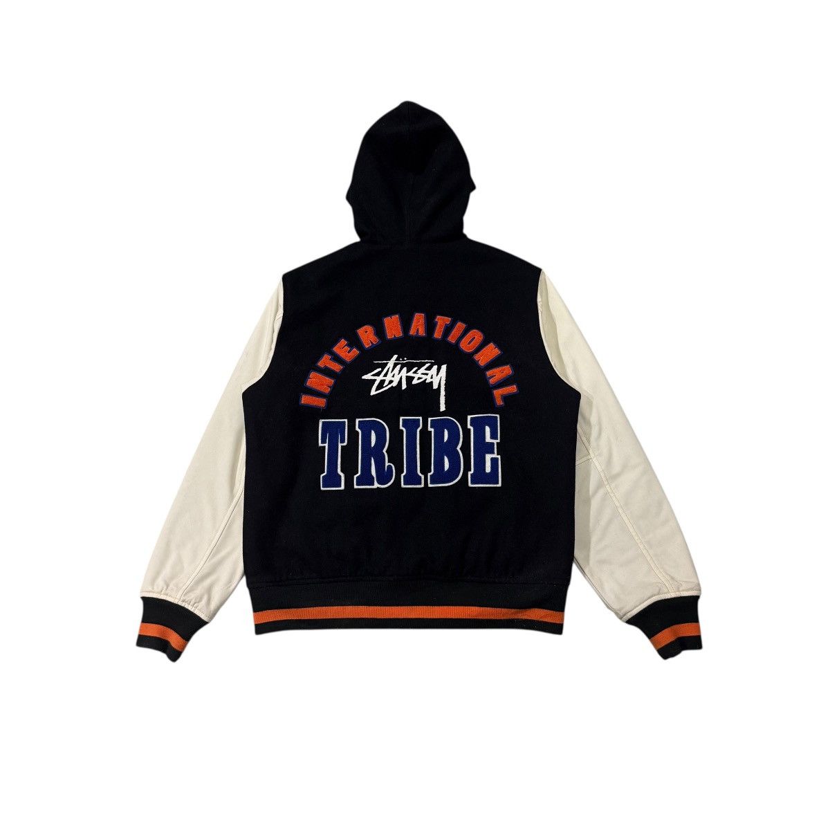 ジャケット・アウター STUSSY INTERNATIONAL TRIBE Varsity Jack International Stüssy Tribe Varsity Jacket made for Hiroshi
