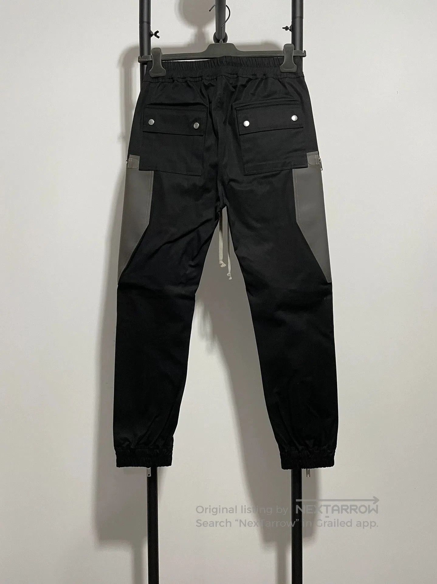 Rick Owens Rick Owens Black Cargo Pants. Size US 34 / EU 50 - 2 Thumbnail