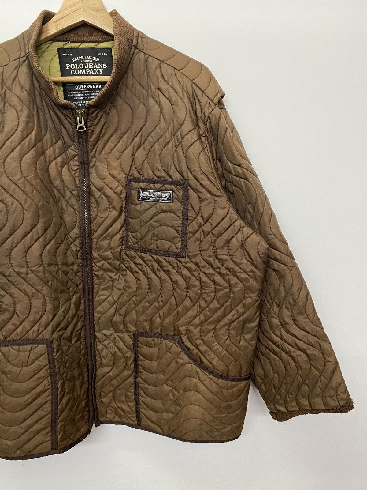 Ralph Lauren Ralph Lauren Polo Jeans Quilted Jacket Size US L / EU 52-54 / 3 - 3 Thumbnail