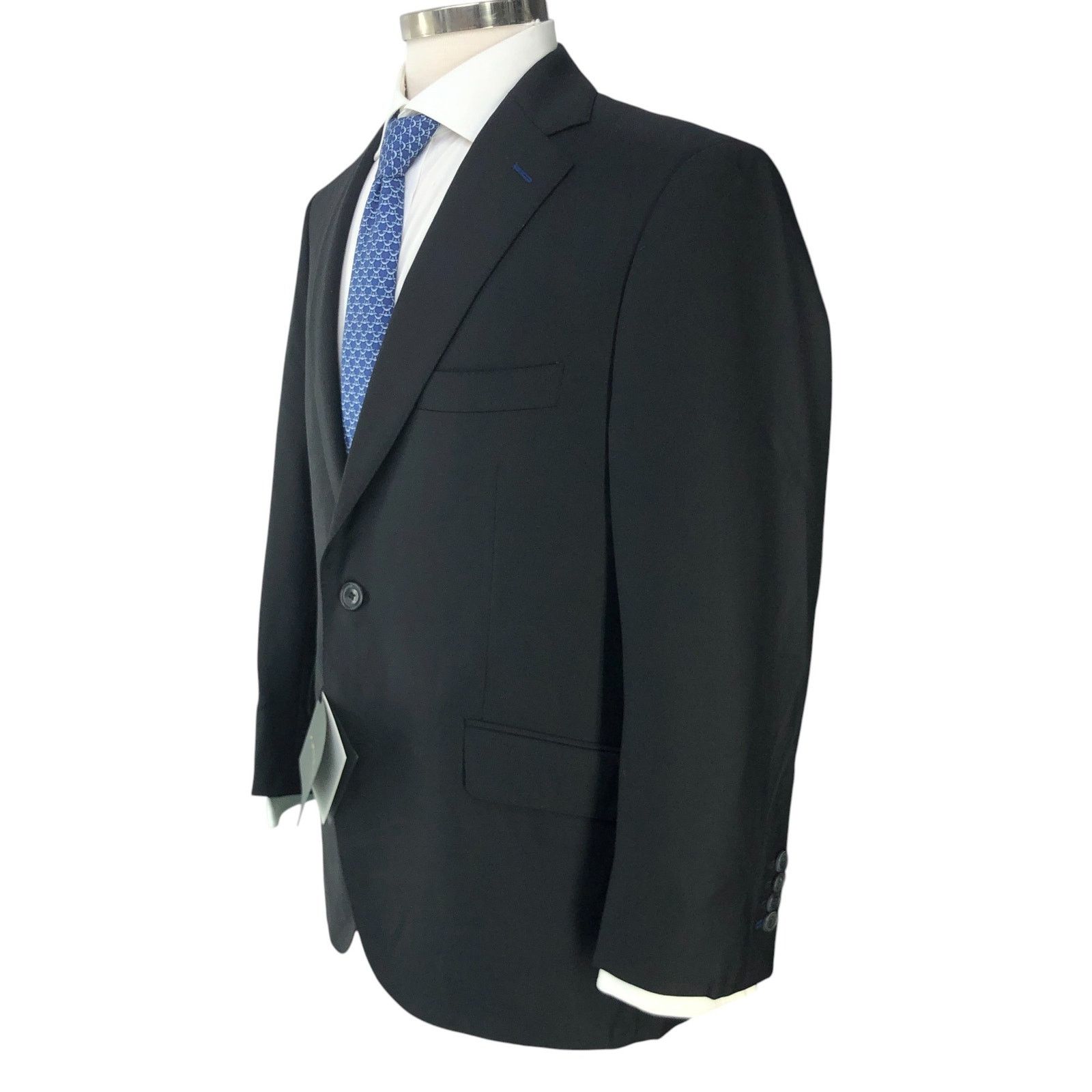 J.Hilburn J Hilburn 40S Sport Coat Blazer Revenge Super 150s Bespoke Size 40S - 5 Thumbnail