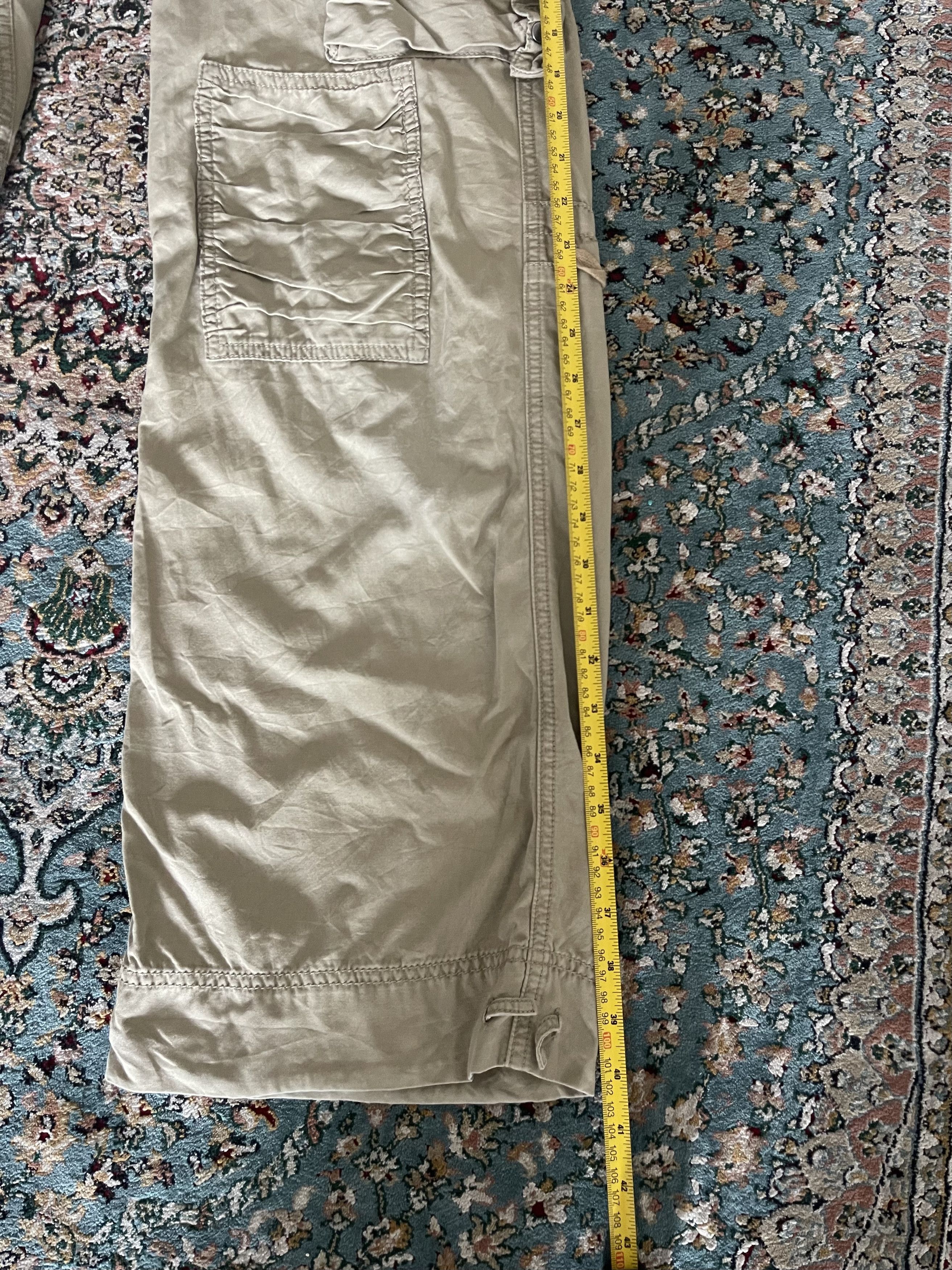 Polo Ralph Lauren Vtg Polo Multipocket Tactical Cargo Beige Sz 30 Travis Scott Size US 29 - 10 Thumbnail
