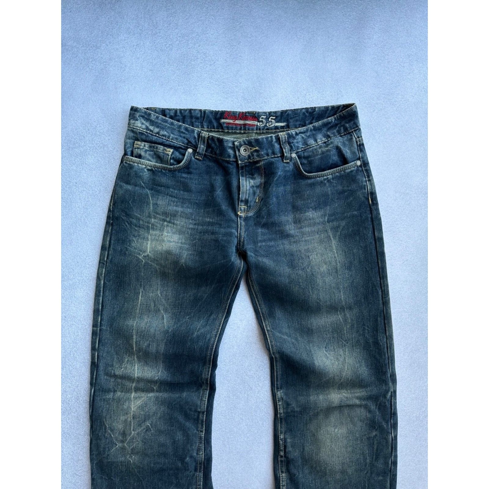 Vintage VTG King Kerosin Moto Japanese Heavy Jeans Size US 36 / EU 52 - 4 Thumbnail