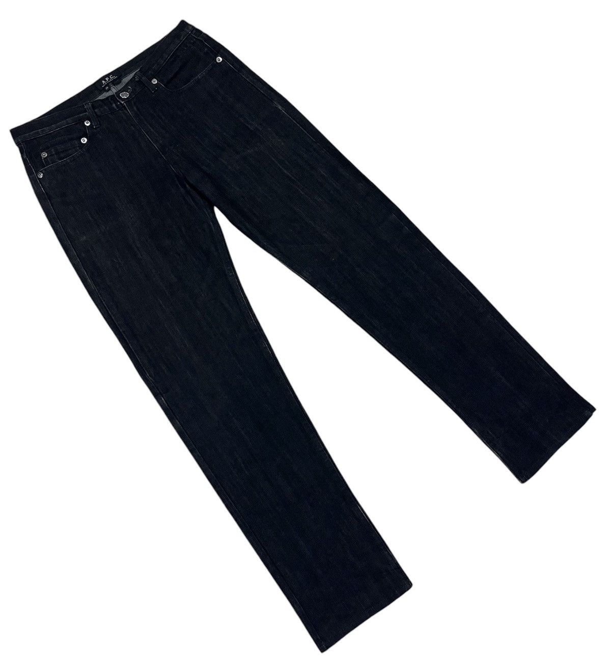 A.P.C. × Designer × Vintage Apc jeans colour black non selvedge Size US 29 - 2 Thumbnail