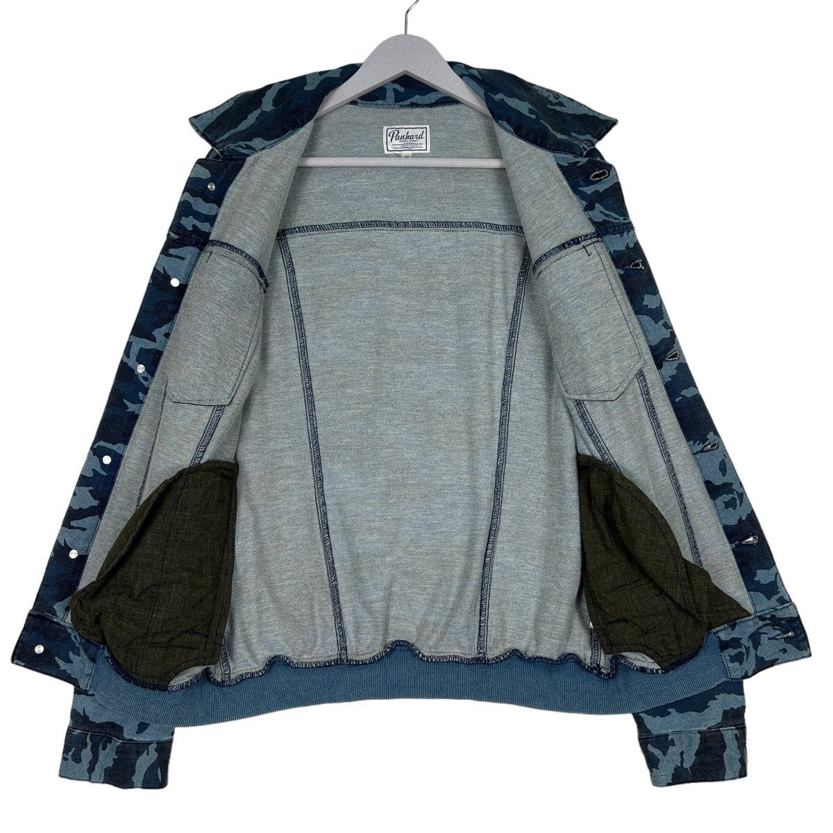 Japanese Brand 🔥 PANHARD UNION MADE CAMO TRUCKER JACKET Size US M / EU 48-50 / 2 - 11 Thumbnail