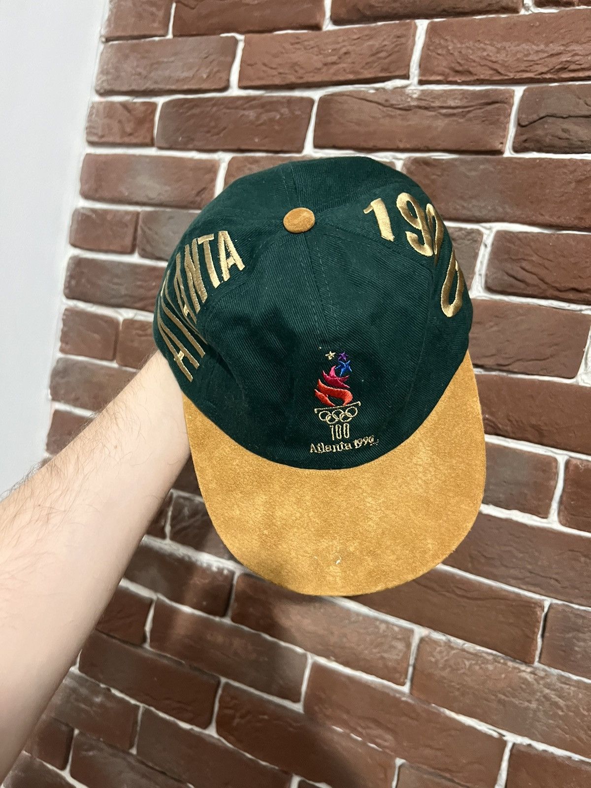 USA Olympics Dad Hat Cap American Olympics 1996 Atlanta McDonald’s Hype Size ONE SIZE - 2 Thumbnail