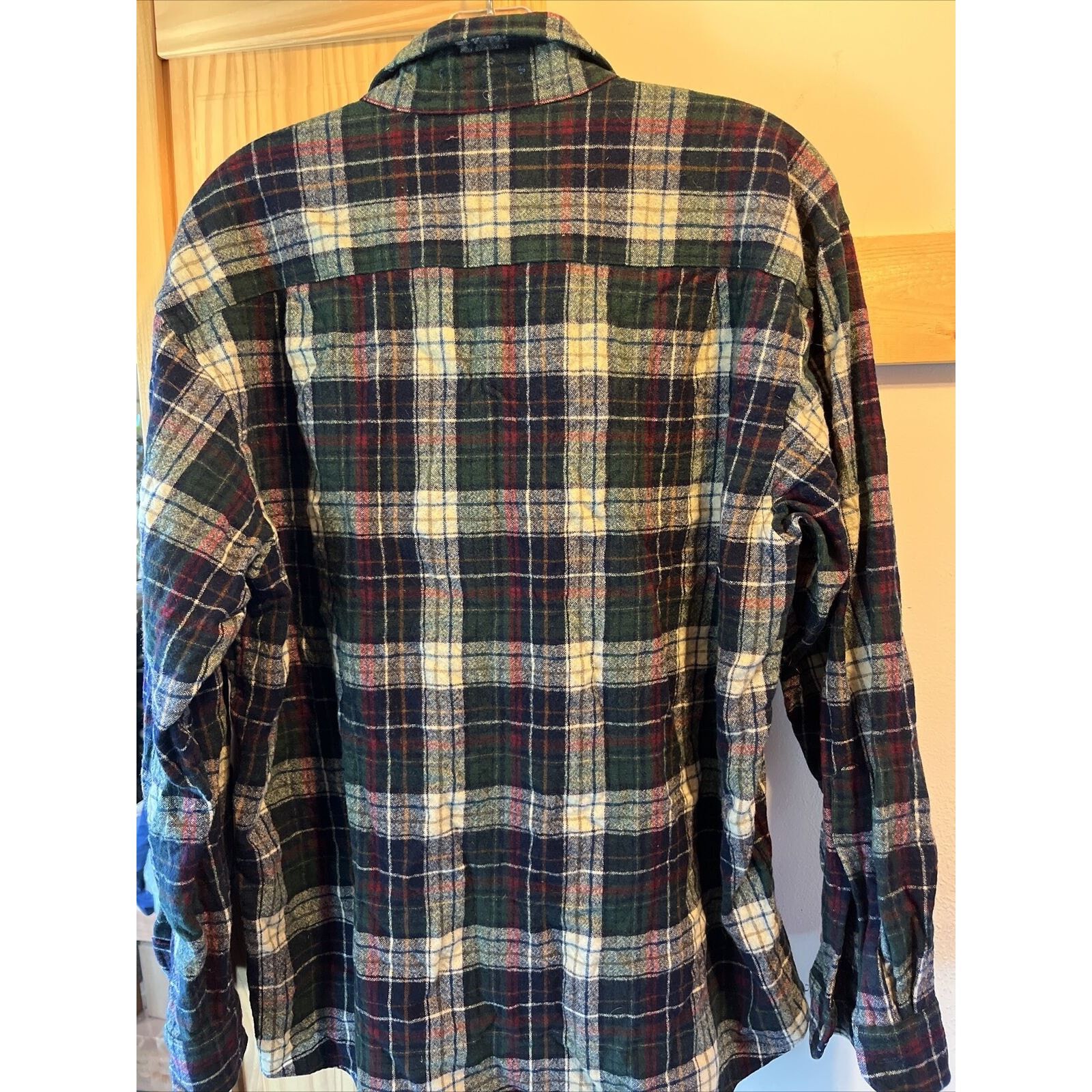 Pendleton Pendleton Men’s L Multicolored Plaid LS Wool Flannel Shirt Size US L / EU 52-54 / 3 - 15 Thumbnail