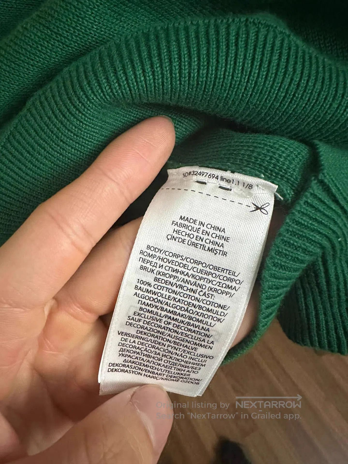 Polo Ralph Lauren Colorblock Freestyle Graphic Sweater. Size US S / EU 44-46 / 1 - 6 Thumbnail