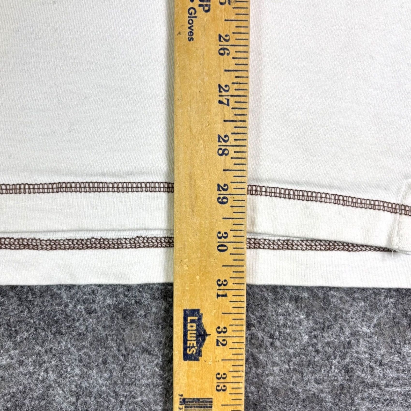 Vintage Godbody Denimtechnology Polo Shirt XL Brown Yellow Geometric Striped Cotton Mens Size US XL / EU 56 / 4 - 5 Thumbnail