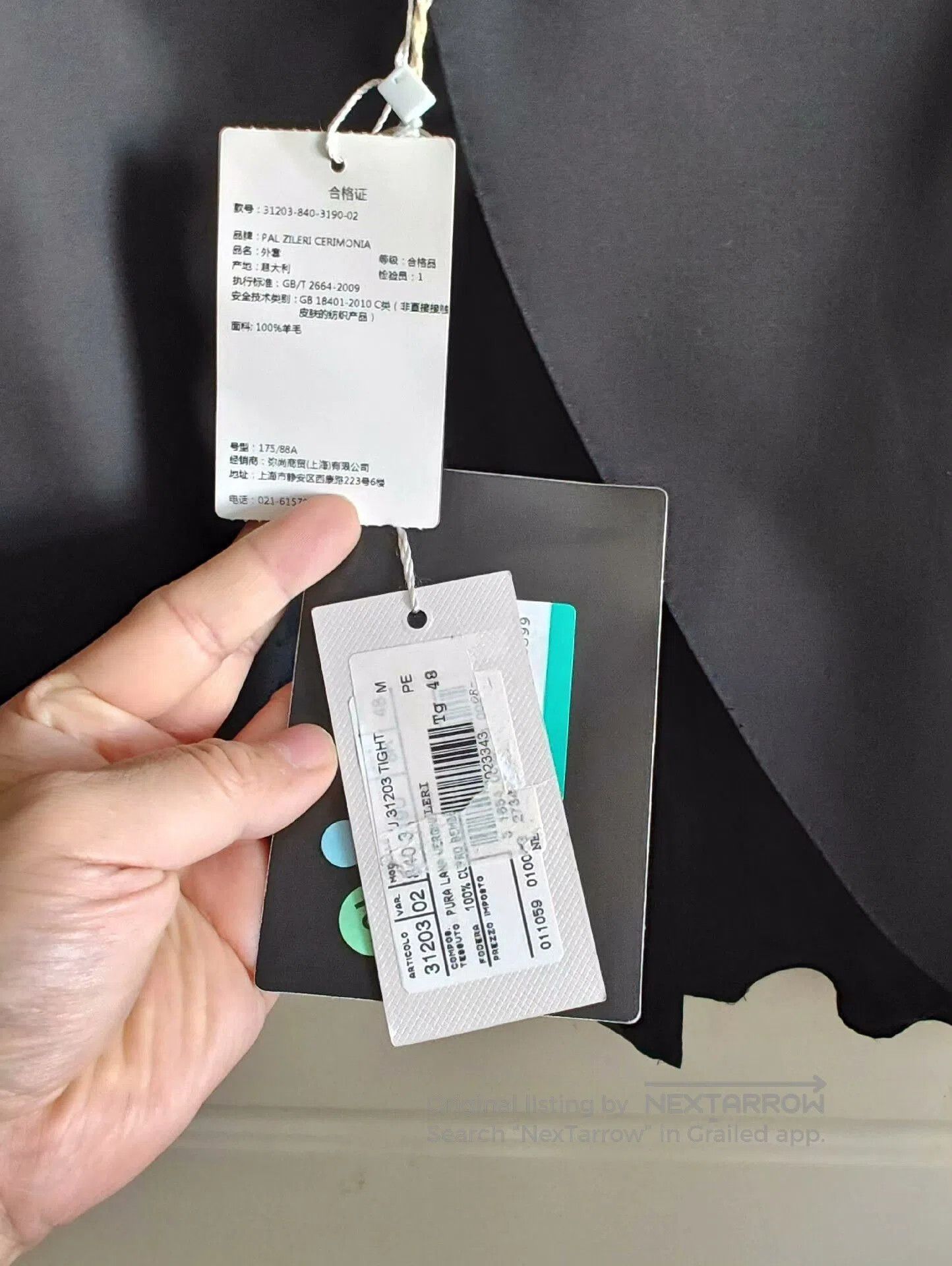 Pal Zileri Pal Zileri Main Line Tuxedo Blazer. Size US M / EU 48-50 / 2 - 6 Thumbnail