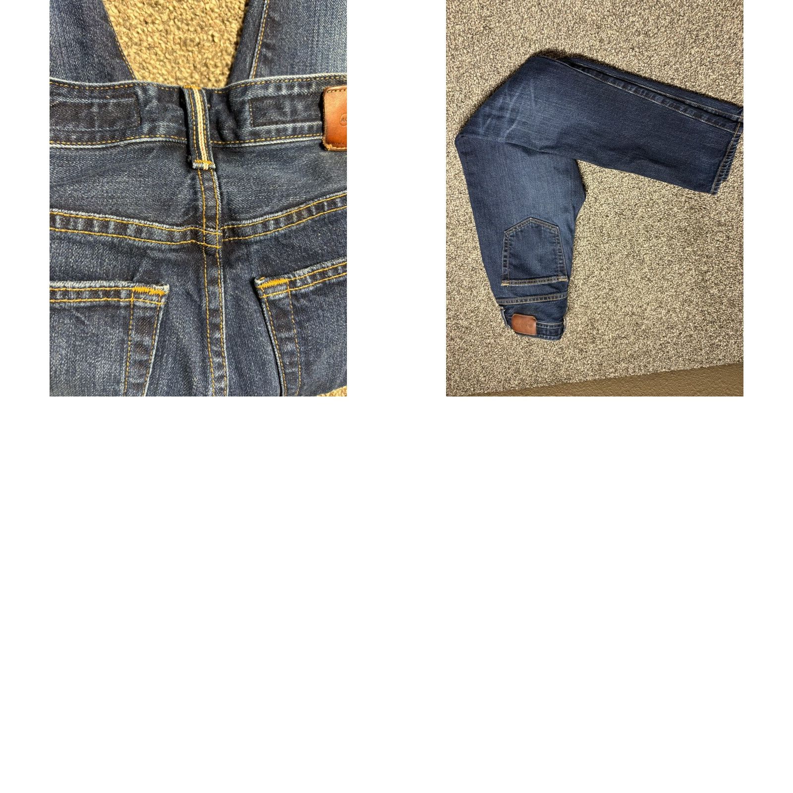 Vintage VINTAGE Adriano Goldschmied Denim Jeans 25x30 Unisex 5-Pocket Straight USA Blue Size US 26 / EU 42 - 9 Thumbnail