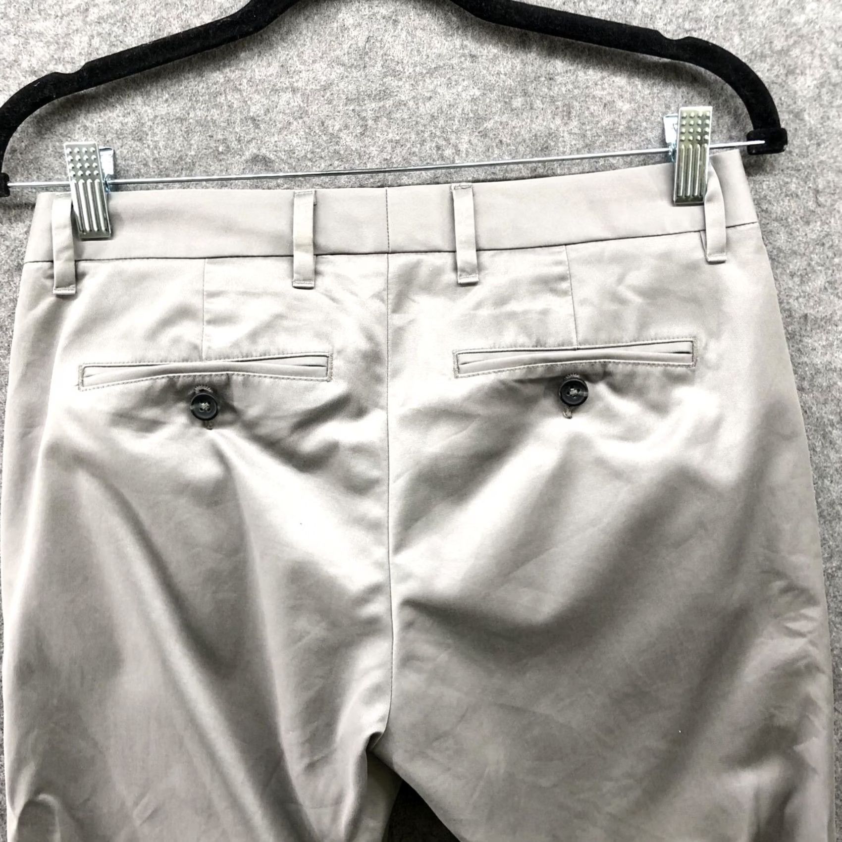 Bonobos Bonobos Friday Slim Chino Pants Mens 28x32 Light Beige Lightweight Flat Front Chino Pants Mens 28 Beige Slim Flat Front 32 Inseam Vintage? Size US 28 / EU 44 - 6 Thumbnail