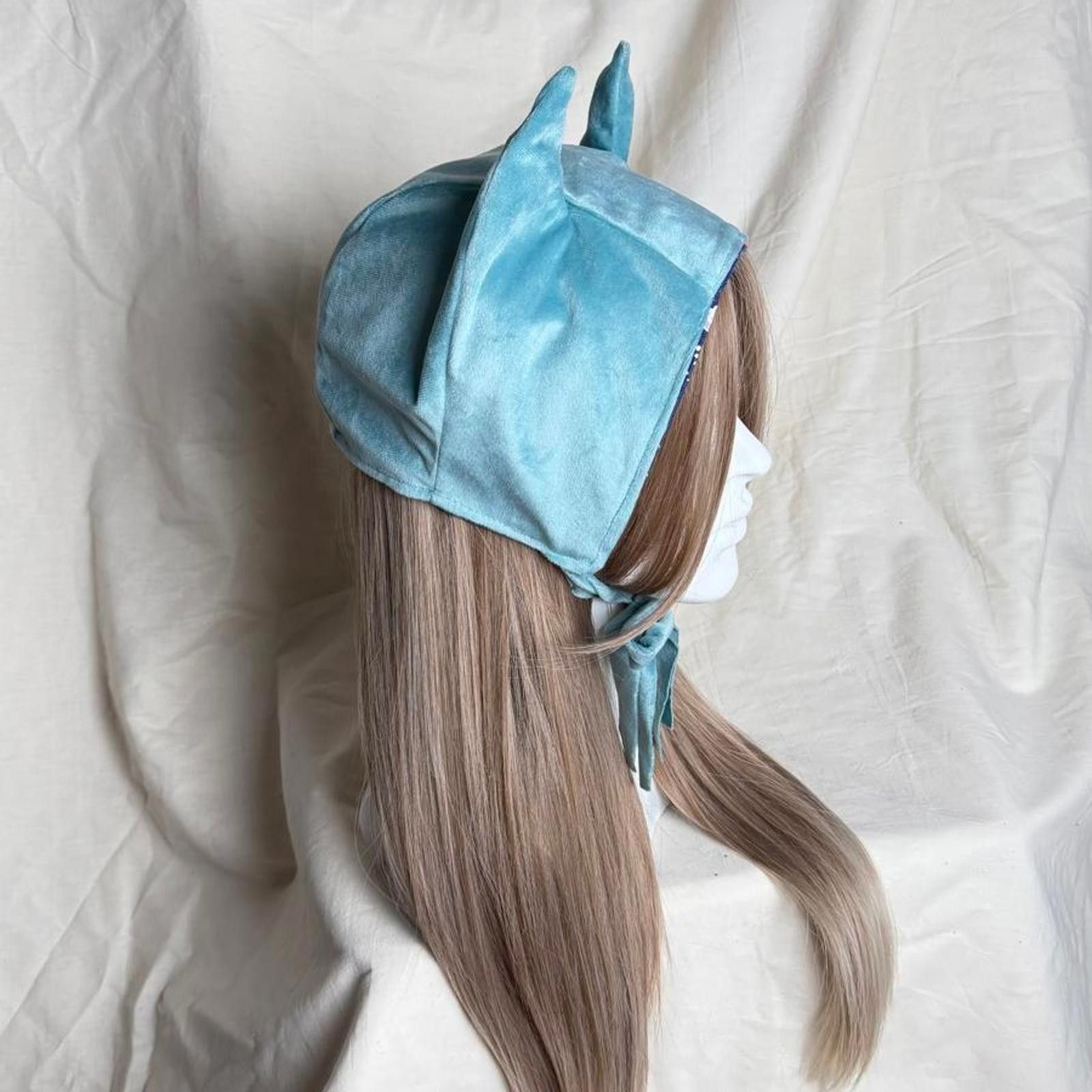 Handmade Handmade Reversible Hello Kitty Cat Ear Hat - Kawaii Cosplay Size ONE SIZE - 4 Thumbnail