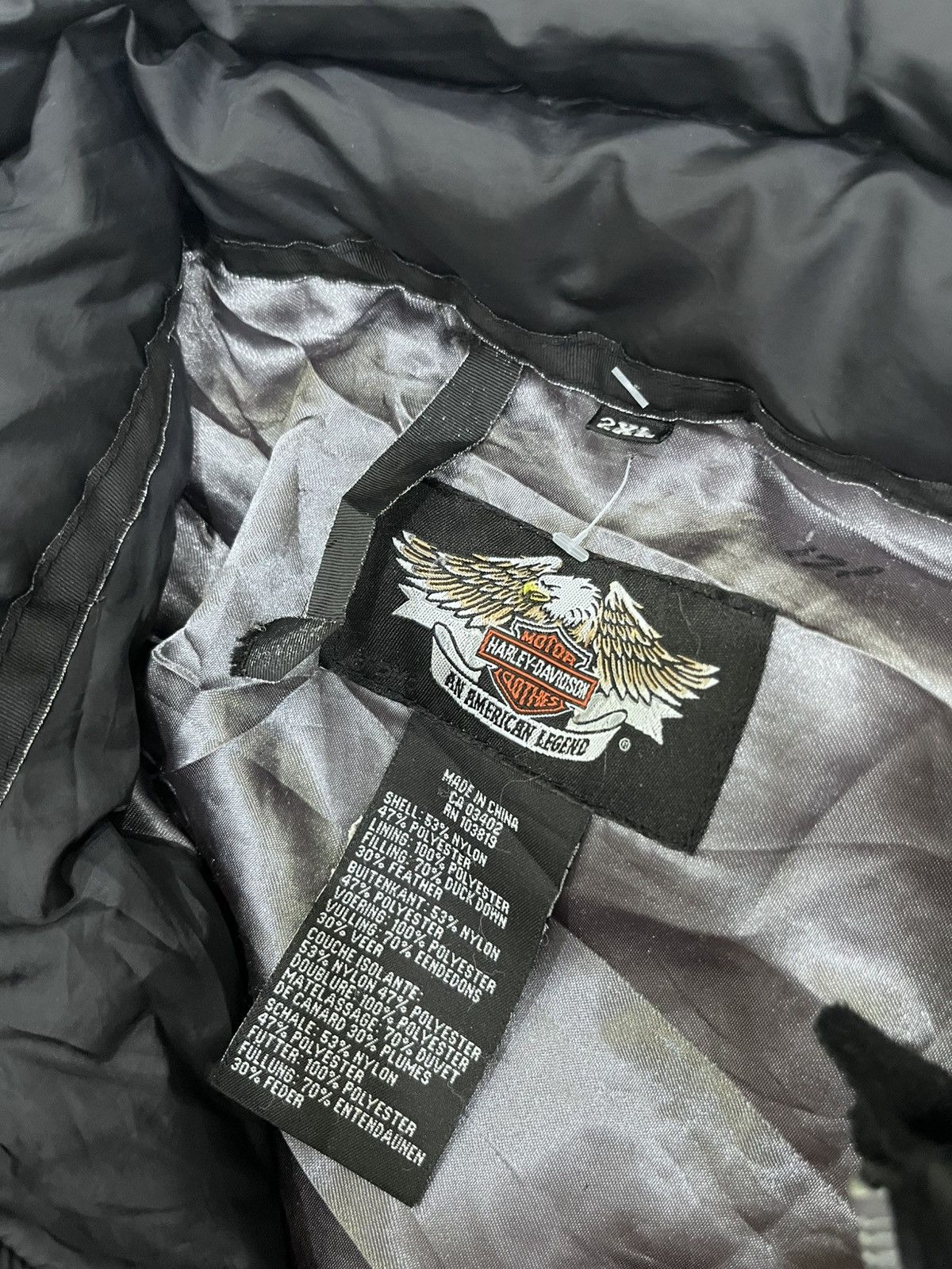 Harley Davidson Harley davidson puffer jacket Size US XL / EU 56 / 4 - 3 Thumbnail