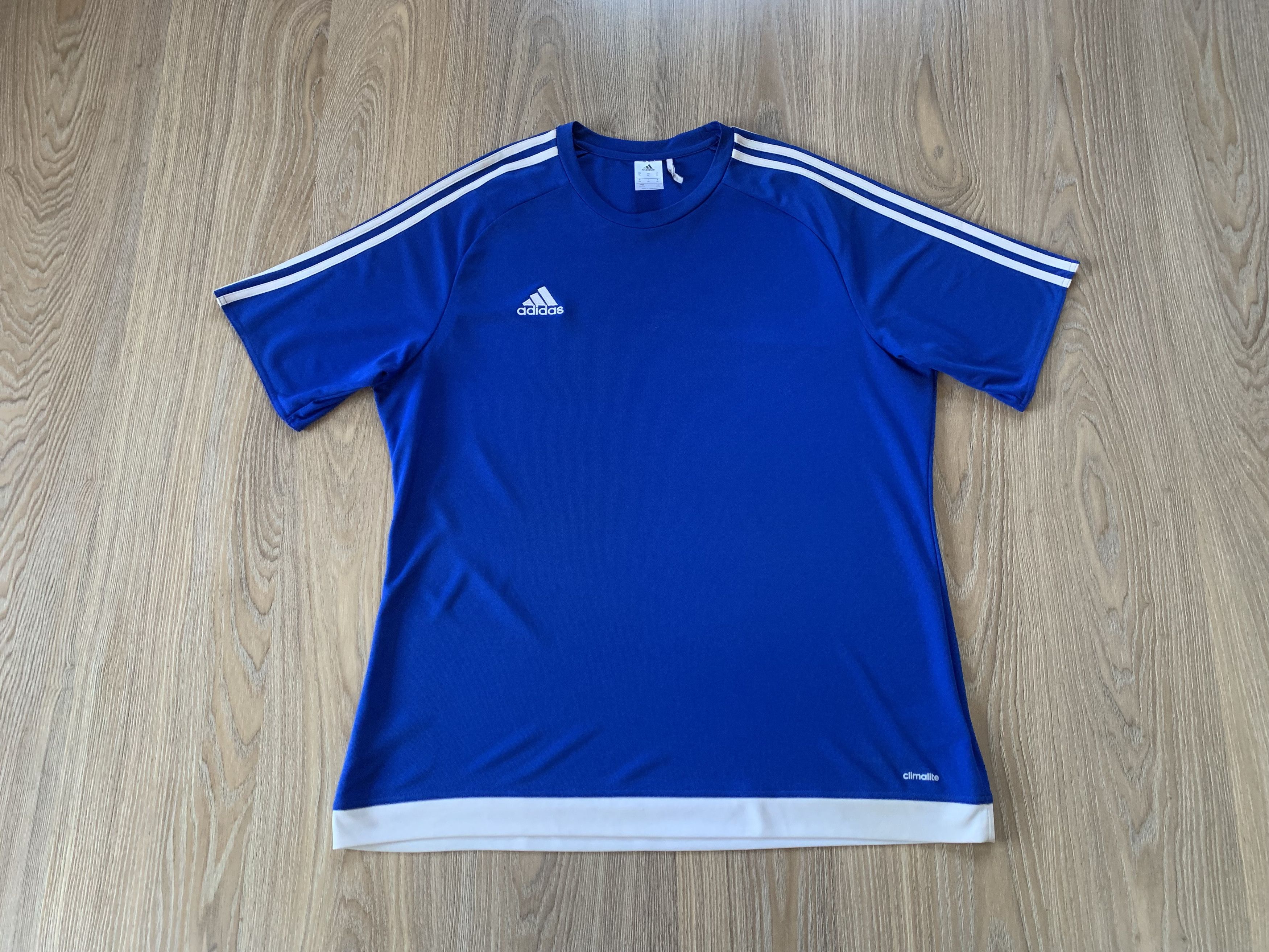 Adidas Adidas Clima Lite Blue Training T-Shirt Size US XL / EU 56 / 4 - 1 Thumbnail