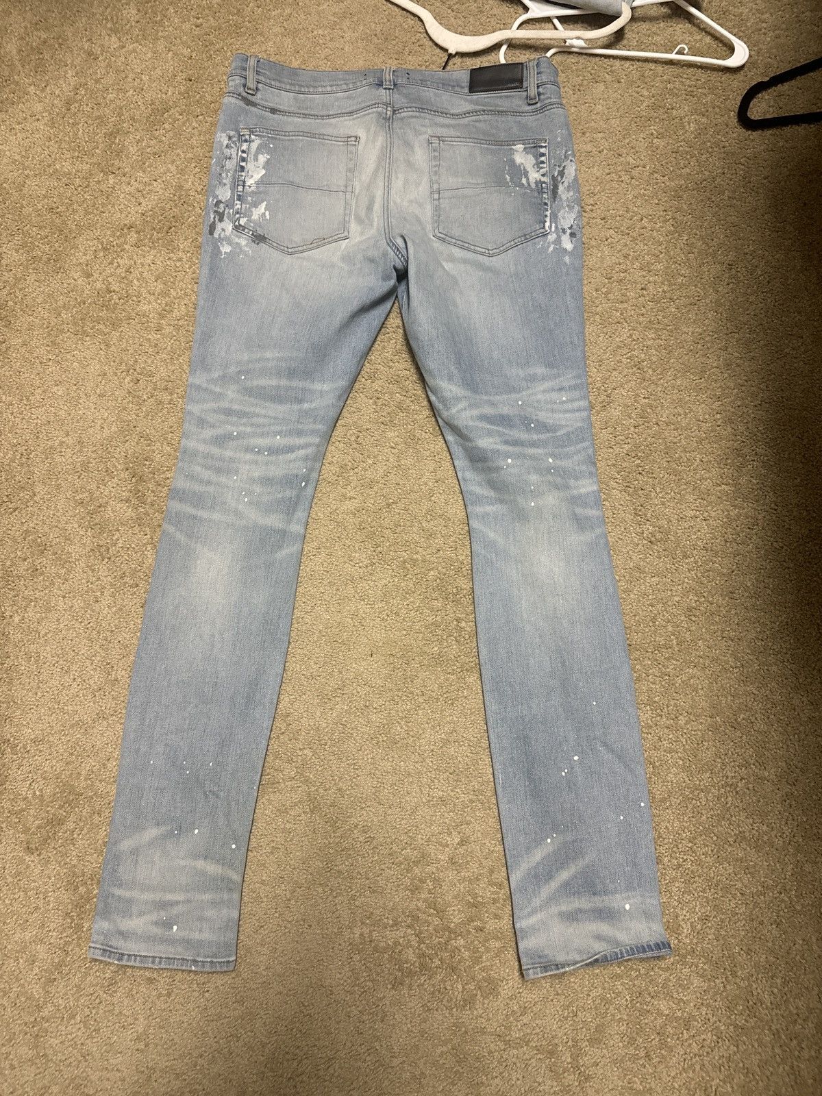 Amiri Amiri paint spatter denim classic Size US 38 / EU 54 - 2 Thumbnail