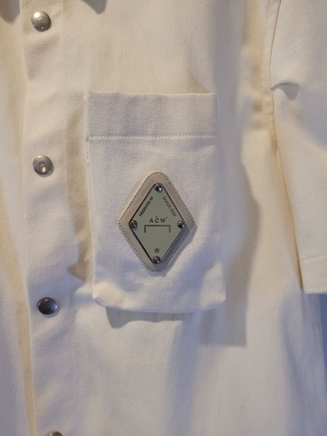 A-COLD-WALL* ACW white shirt Size US M / EU 48-50 / 2 - 6 Thumbnail