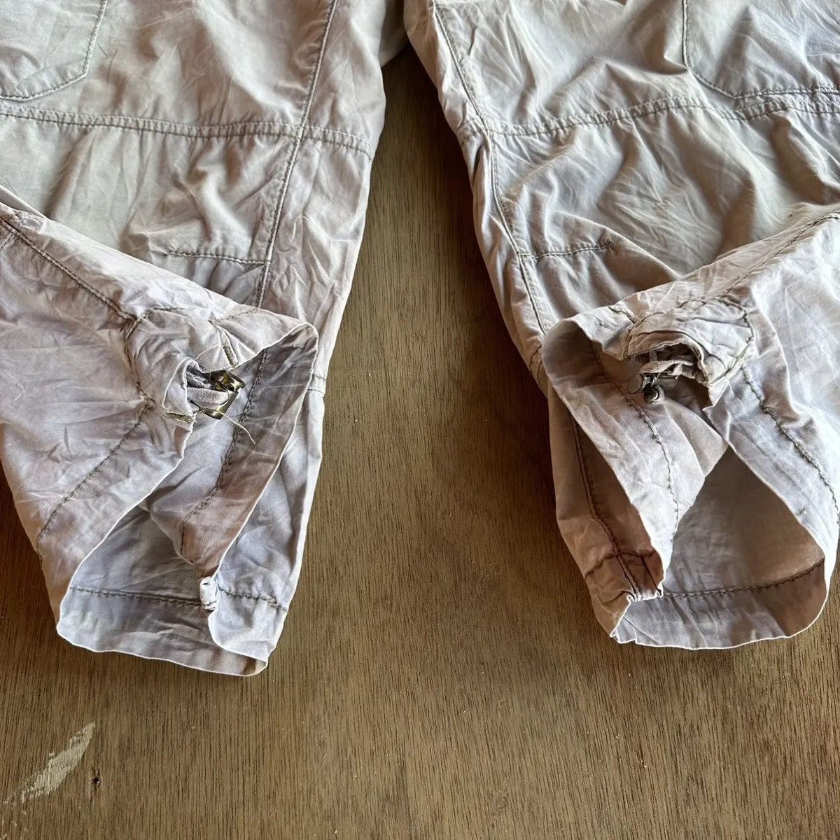 Napapijri VINTAGE NAPAPIJRI GEOGRAPHIC TROUSERS BUTTON FLY CROP CARGO Size US 33 - 6 Thumbnail