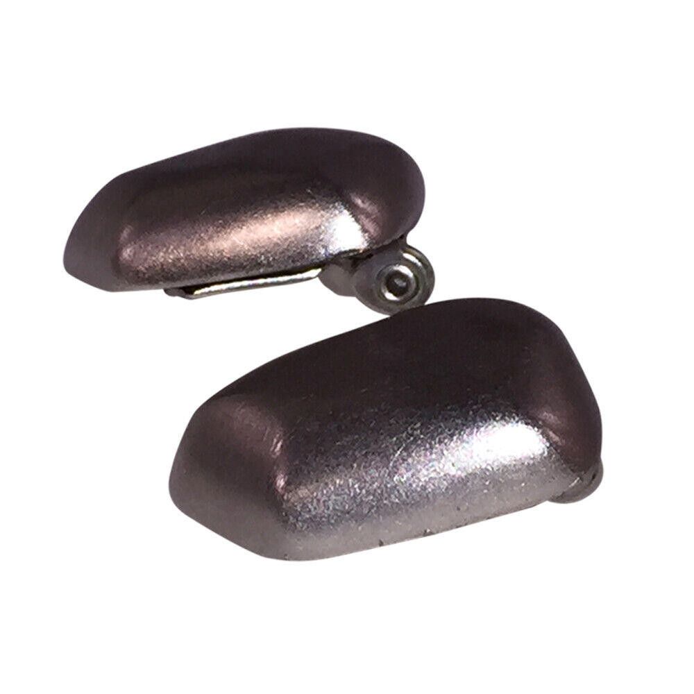 Yves Saint Laurent Yves Saint Laurent Silver tone Faceted Nugget Earrings Size ONE SIZE - 5 Thumbnail
