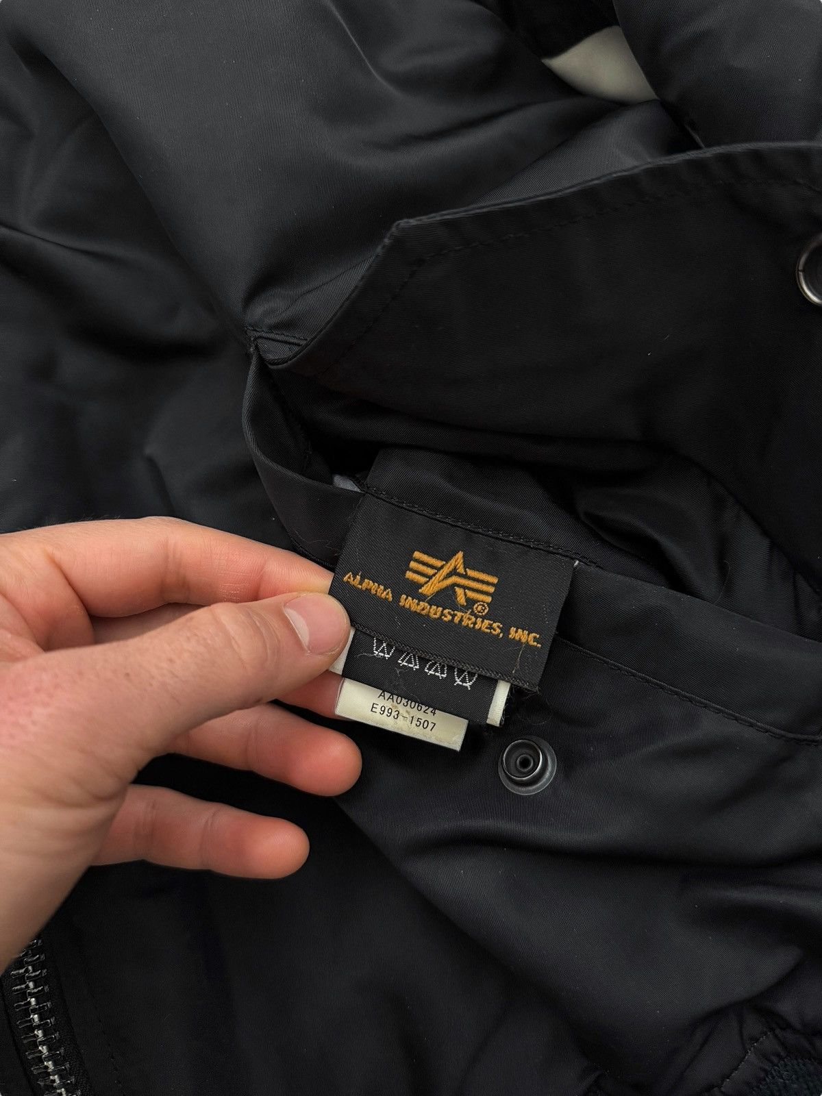 Undercover 2004 GRAIL OG 1st Fragment Deerskin Patch Bomber Size US M / EU 48-50 / 2 - 9 Thumbnail
