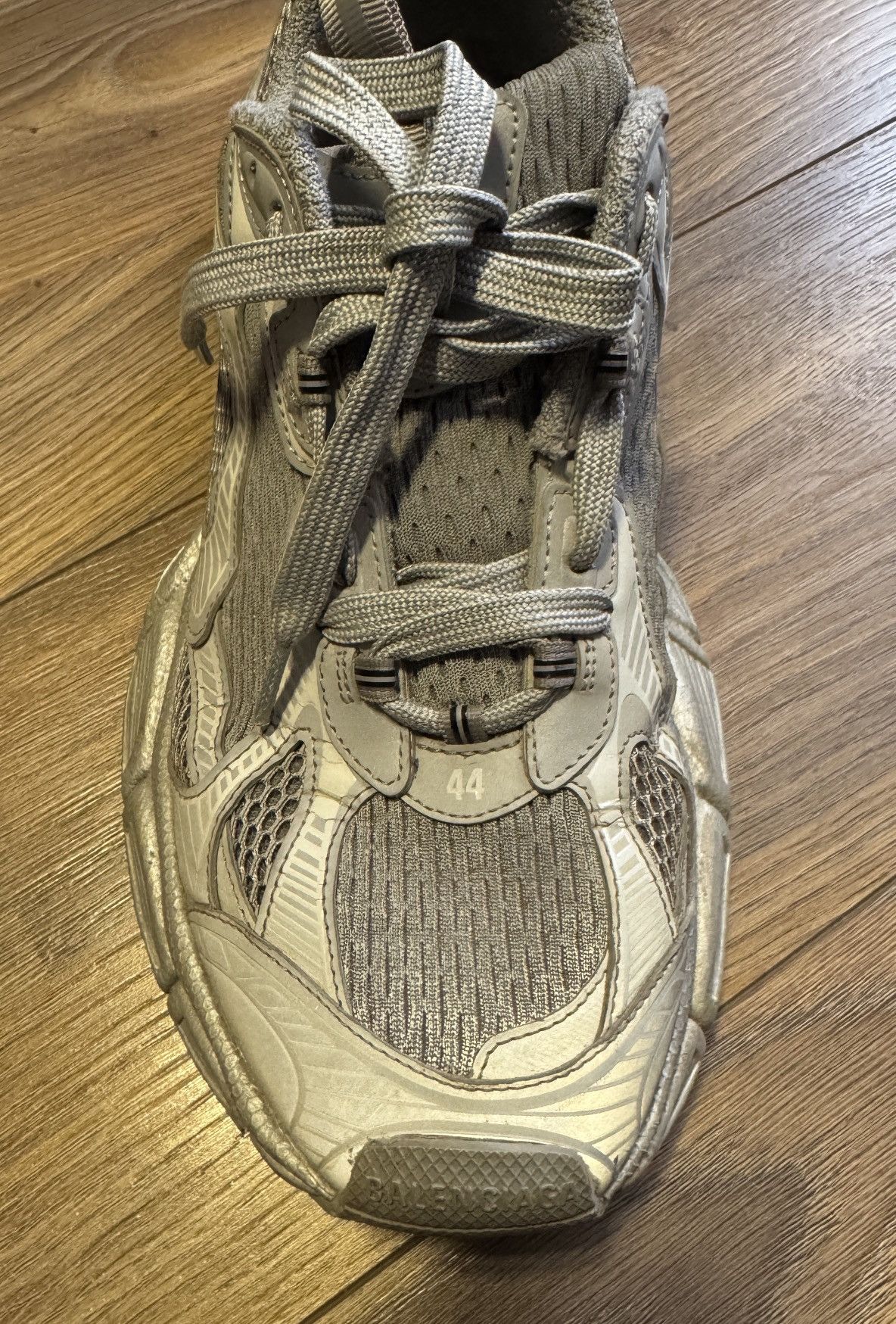 Balenciaga Balenciaga 3XL Grey Sneakers Size US 11 / EU 44 - 8 Thumbnail