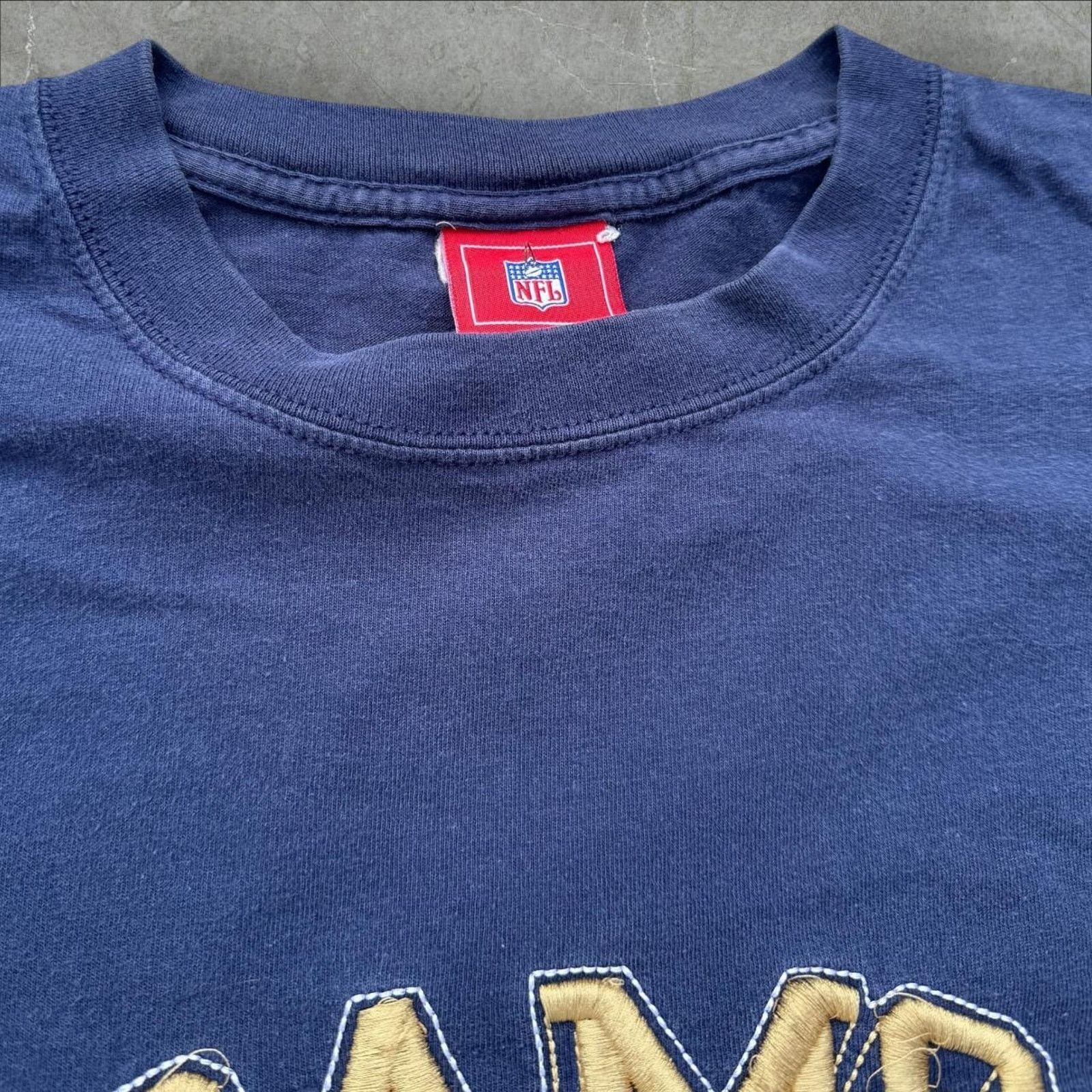 NFL Vintage Rams NFL Tee Embroidered Size US XL / EU 56 / 4 - 3 Thumbnail