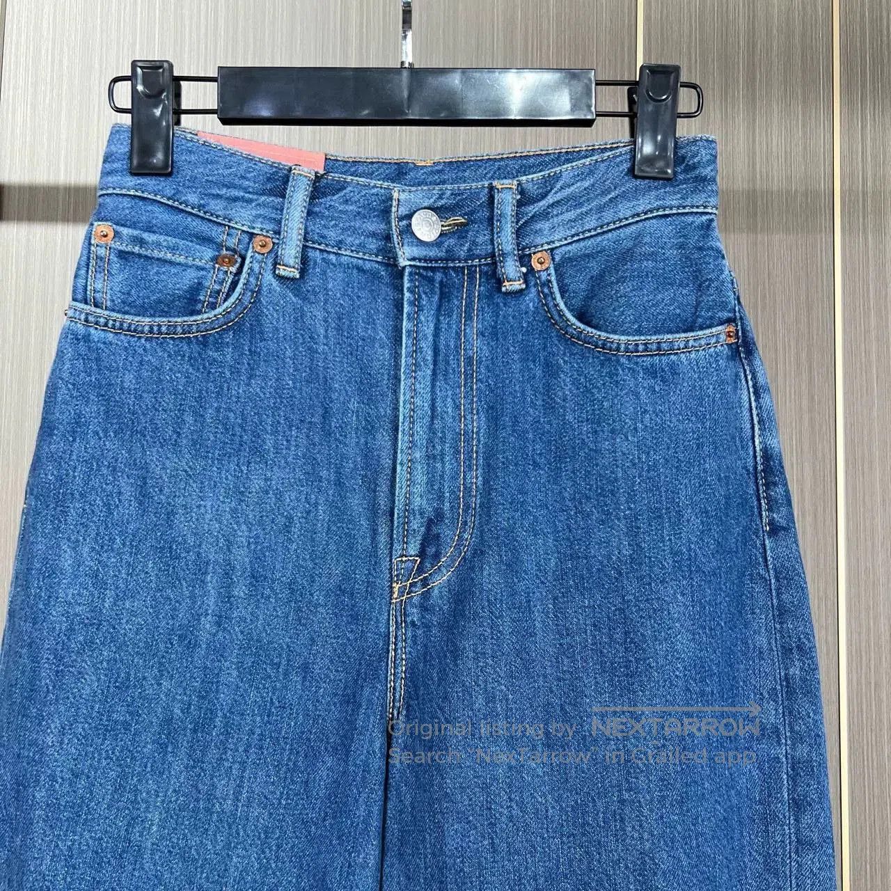 Acne Studios Acne Studios Blue Washed Denim Pants. Size 25" / US 0 / IT 36 - 3 Thumbnail