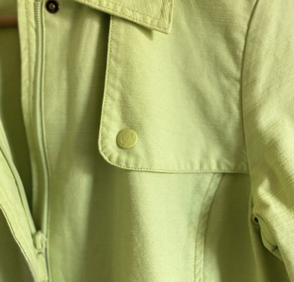 Other LIME GREEN ZIPPER BUTTON UP JACKET WITH POCKETS Size M / US 6-8 / IT 42-44 - 5 Thumbnail