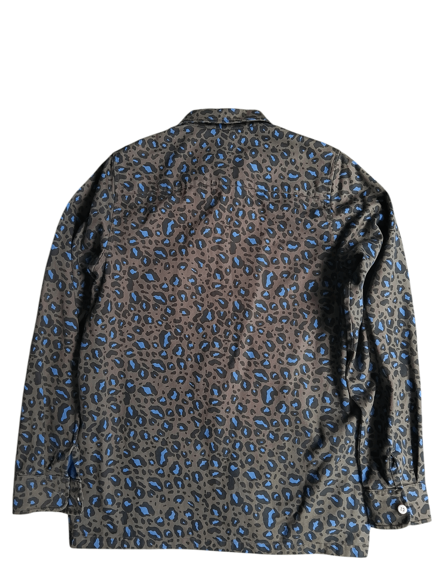 Carhartt Carhartt Wip Carhartt WIP Blue Leopard Print Shirt Size US S / EU 44-46 / 1 - 2 Thumbnail