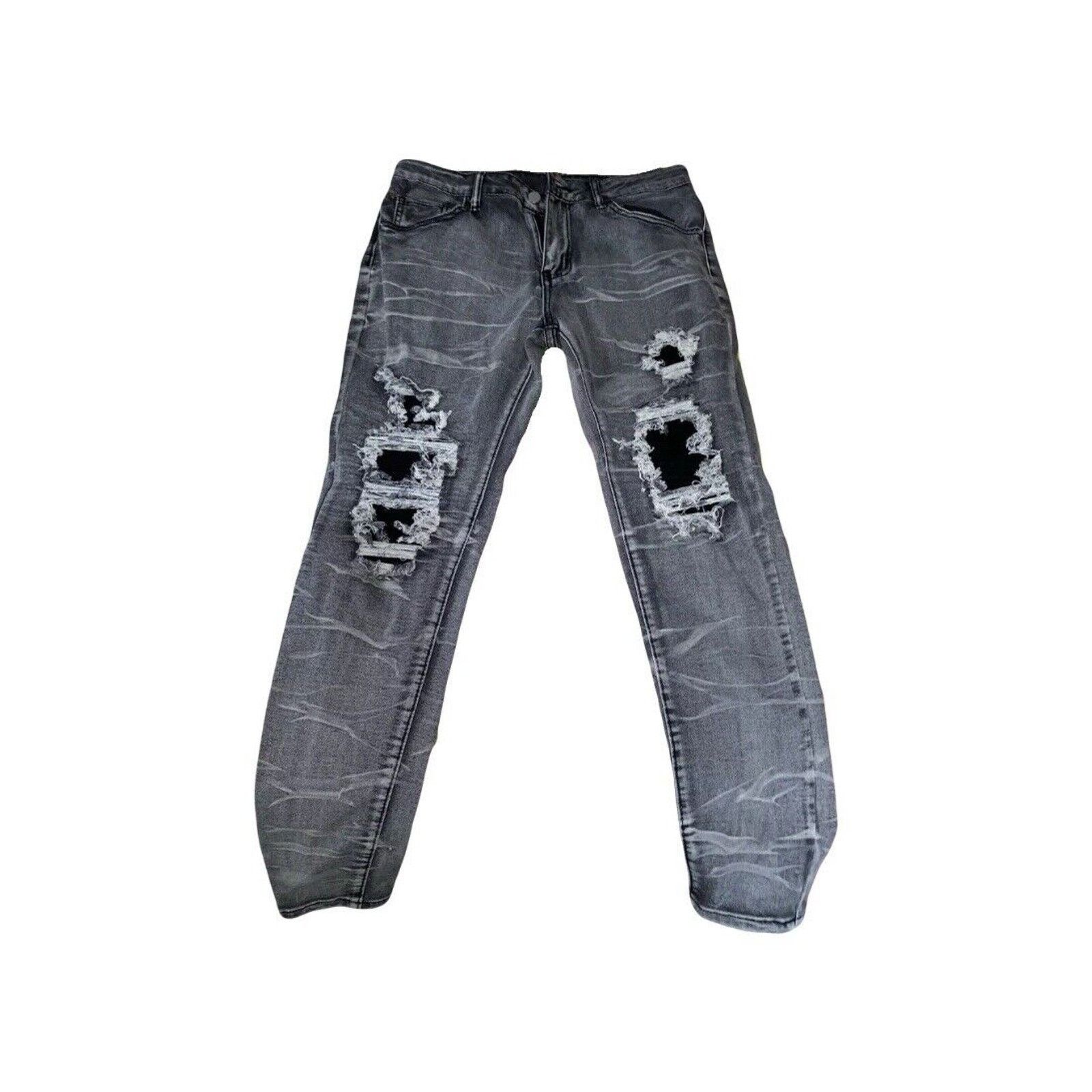 Other MANFINITY Distressed Skinny Jeans 32x29 (New) Size US 32 / EU 48 - 1 Thumbnail